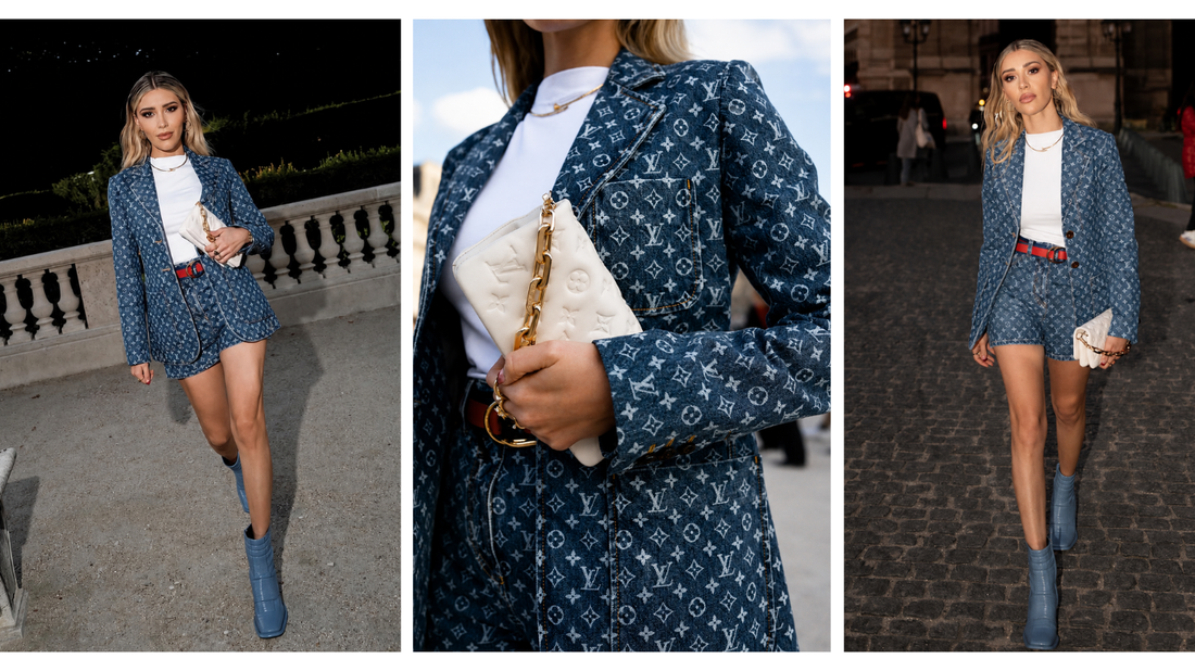 EL SHORT LOUIS VUITTON QUE ME ACOMPAÑÓ A MI PRIMER FASHION WEEK EN PARÍS.