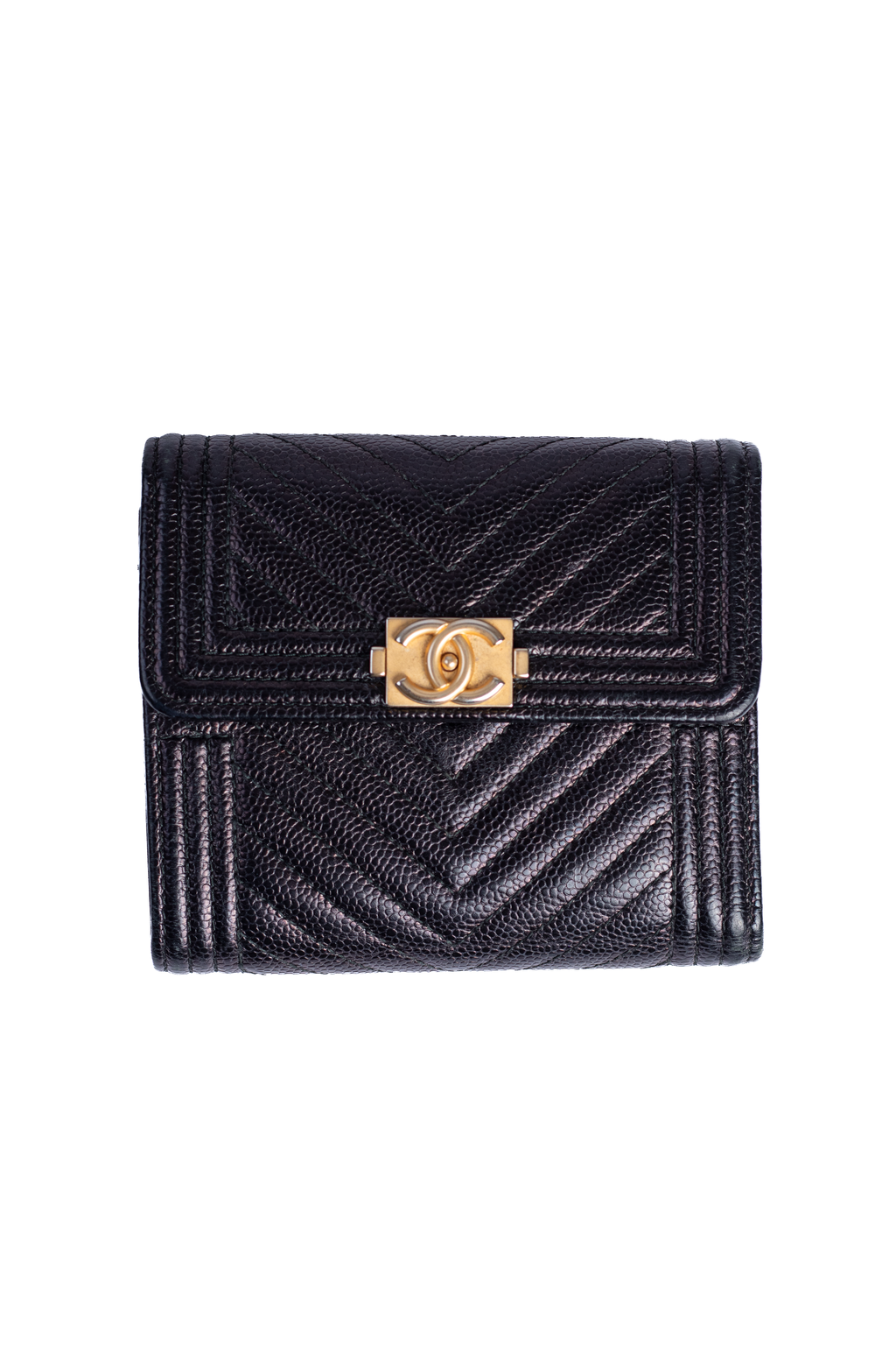 CARTERA CHANEL BOY TRIFOLD FLAP