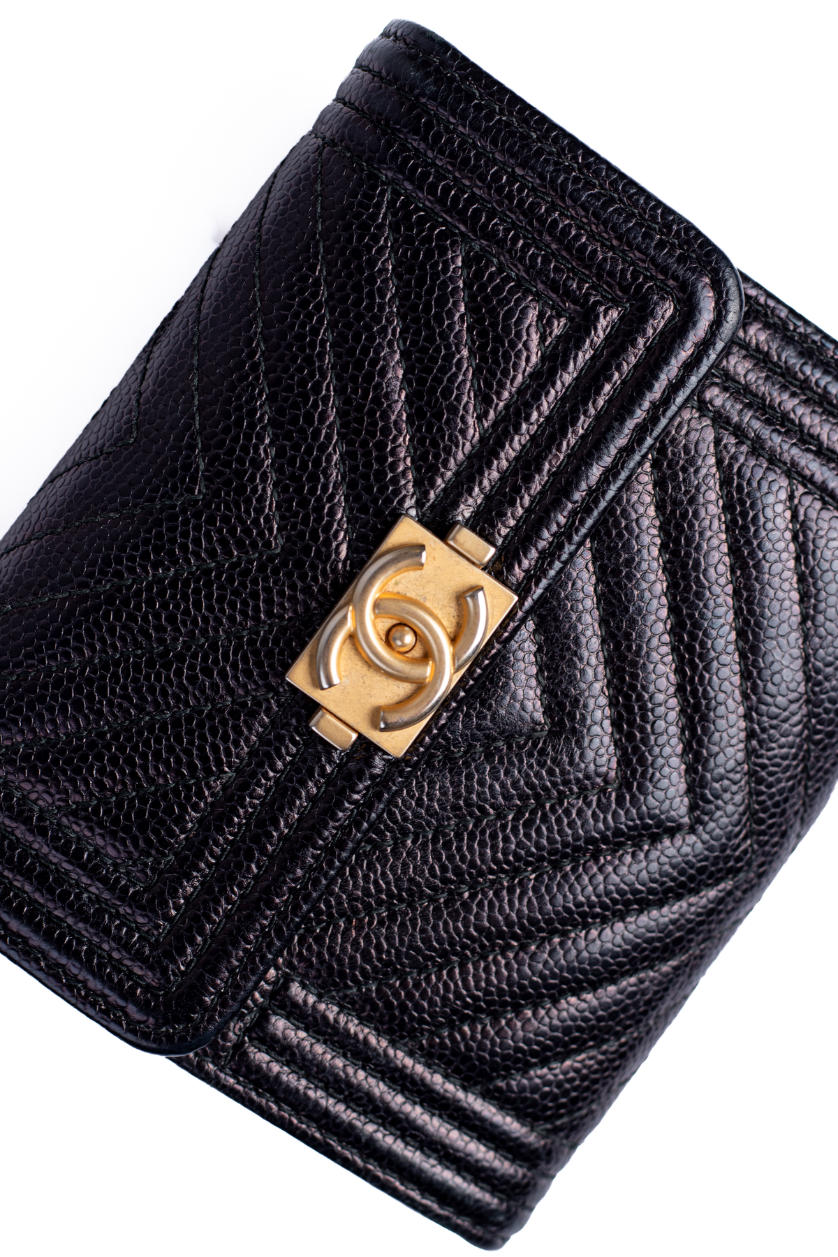 CARTERA CHANEL BOY TRIFOLD FLAP