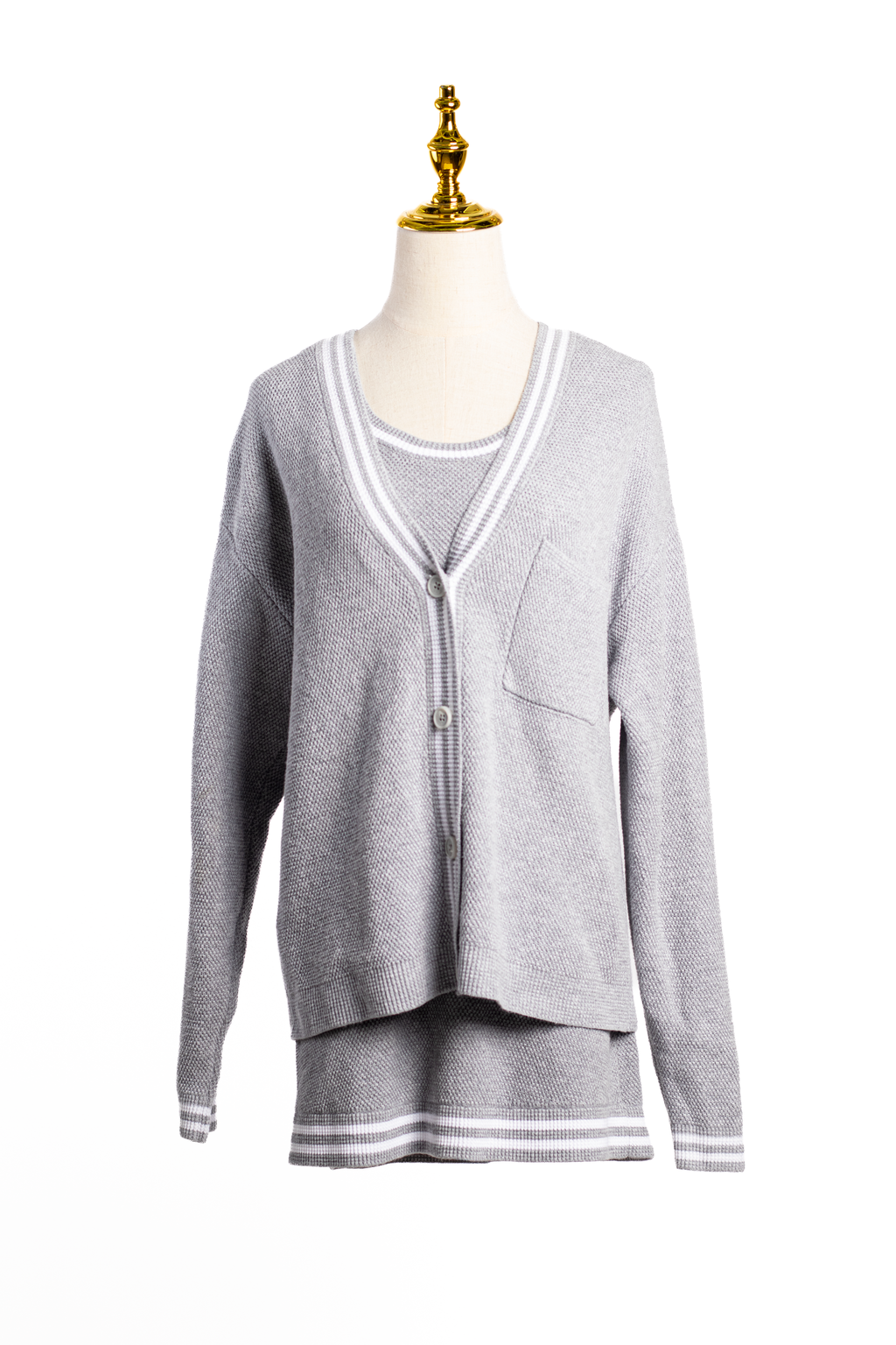 SET ALO YOGA | CARDIGAN + VESTIDO