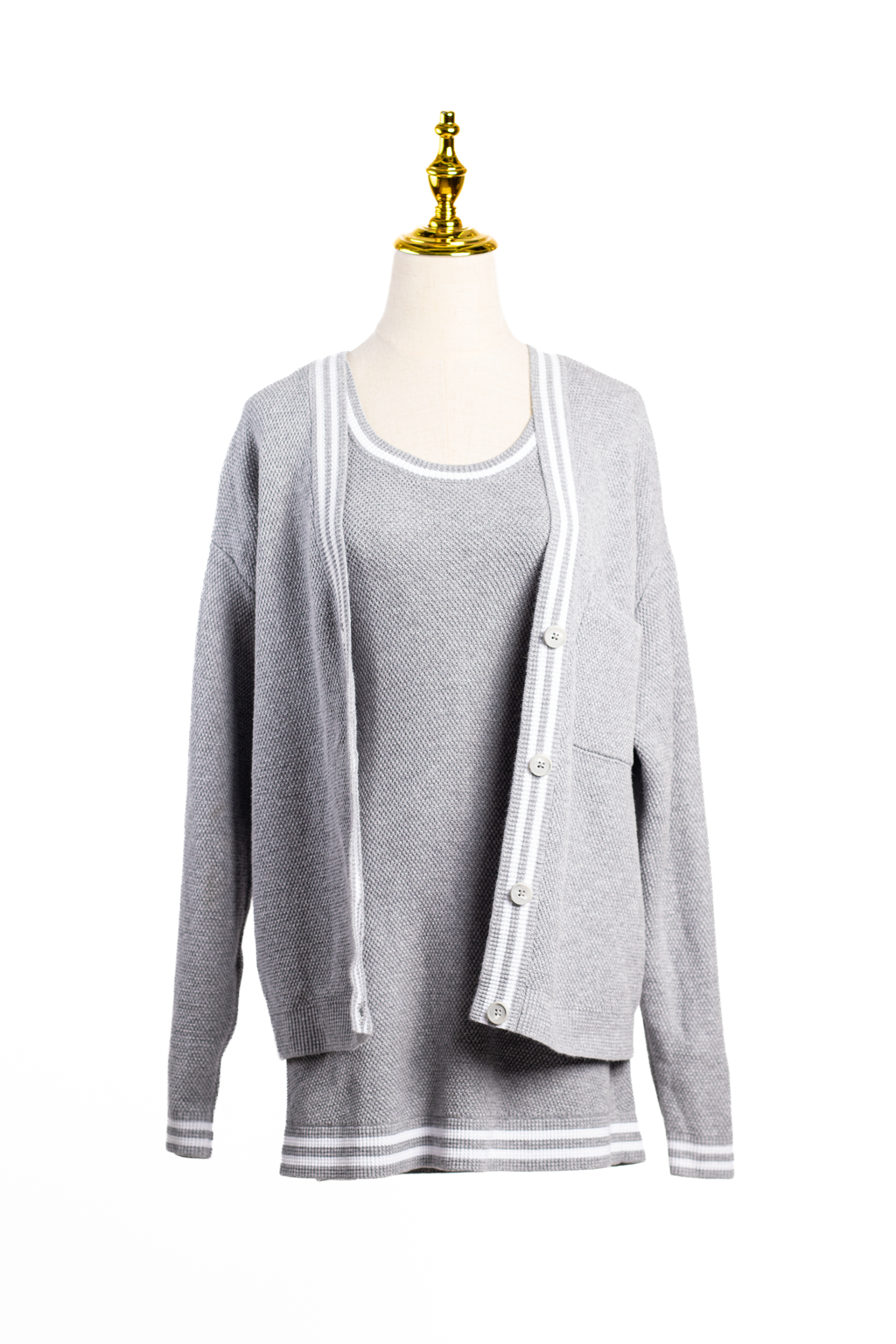 SET ALO YOGA | CARDIGAN + VESTIDO