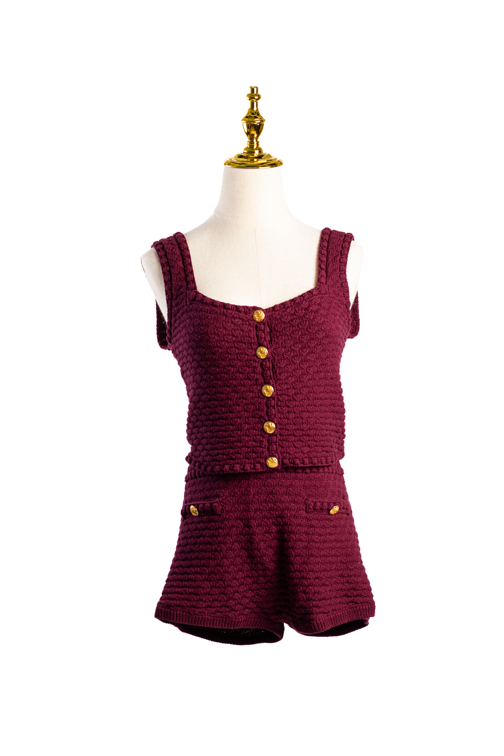 SET CARDIGAN + TOP + SHORT