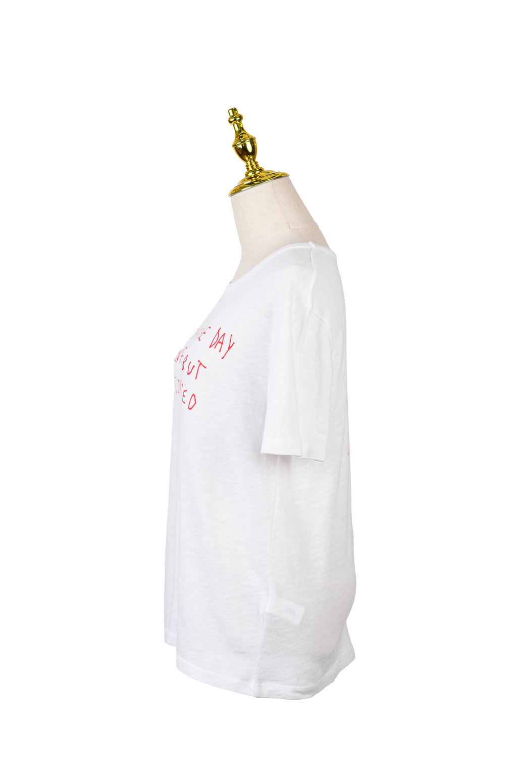 T-SHIRT "STARTING THE DAY CONFUSED BUT COMMITTED"