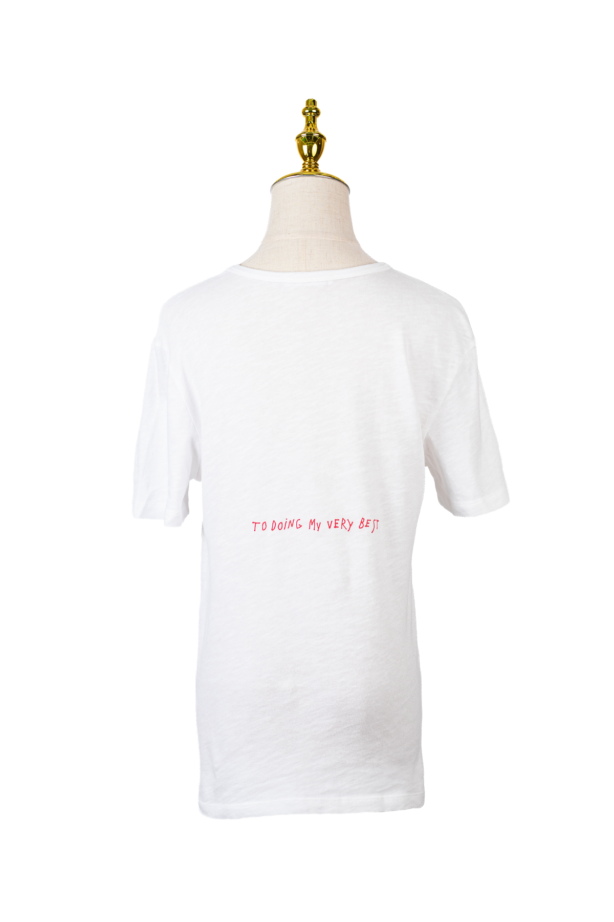 T-SHIRT "STARTING THE DAY CONFUSED BUT COMMITTED"