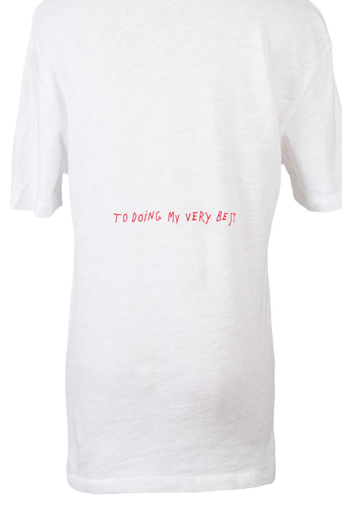 T-SHIRT "STARTING THE DAY CONFUSED BUT COMMITTED"