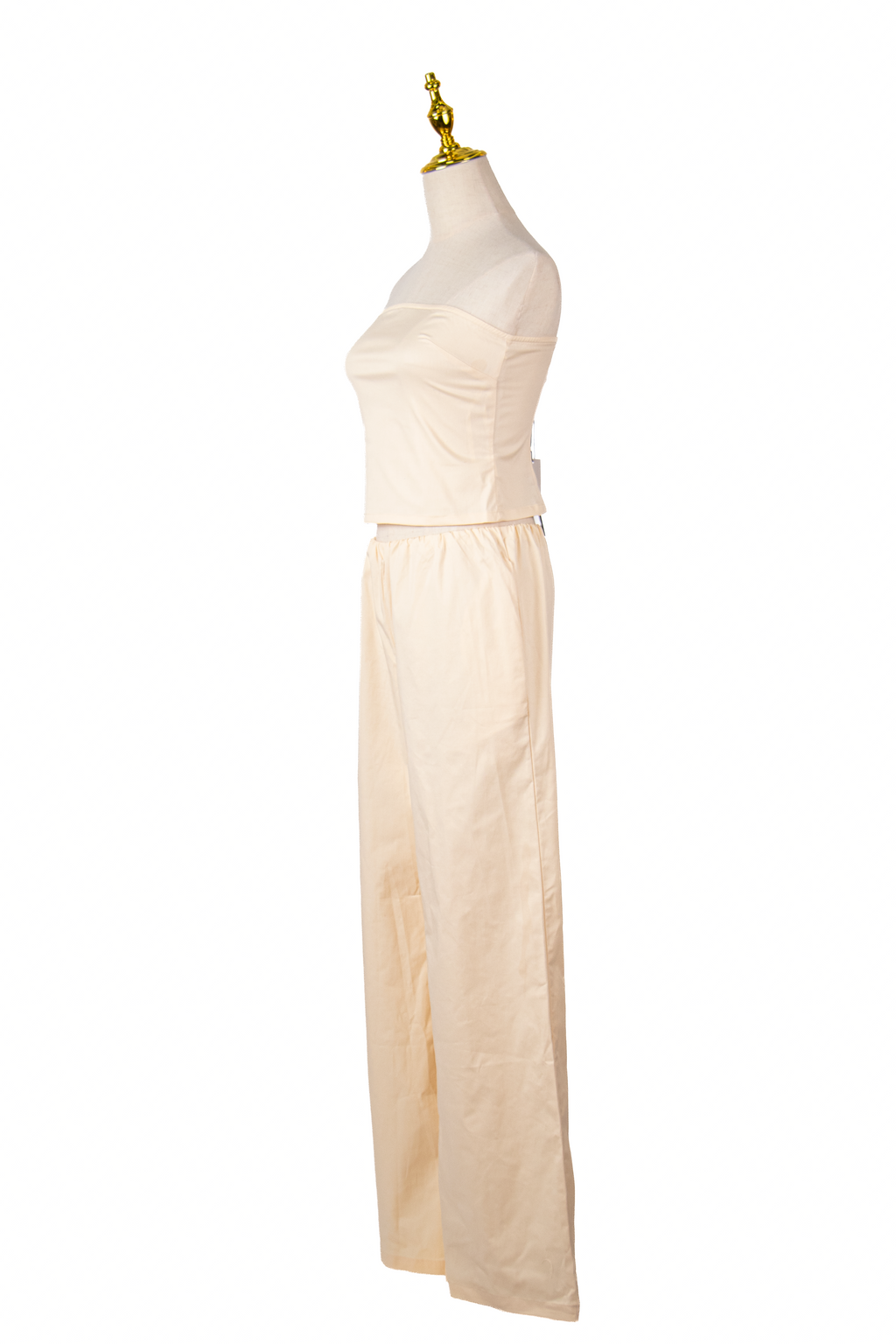 SET DE TOP STRAPLESS Y PANTALÓN PALAZZO