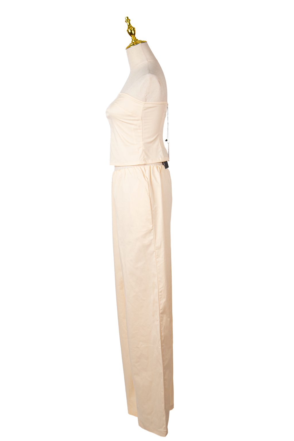 SET DE TOP STRAPLESS Y PANTALÓN PALAZZO