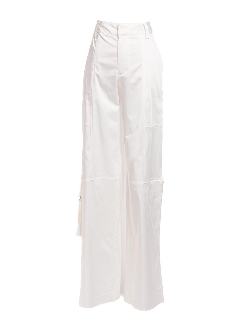 PANTALÓN ZARA CARGO SATINADO