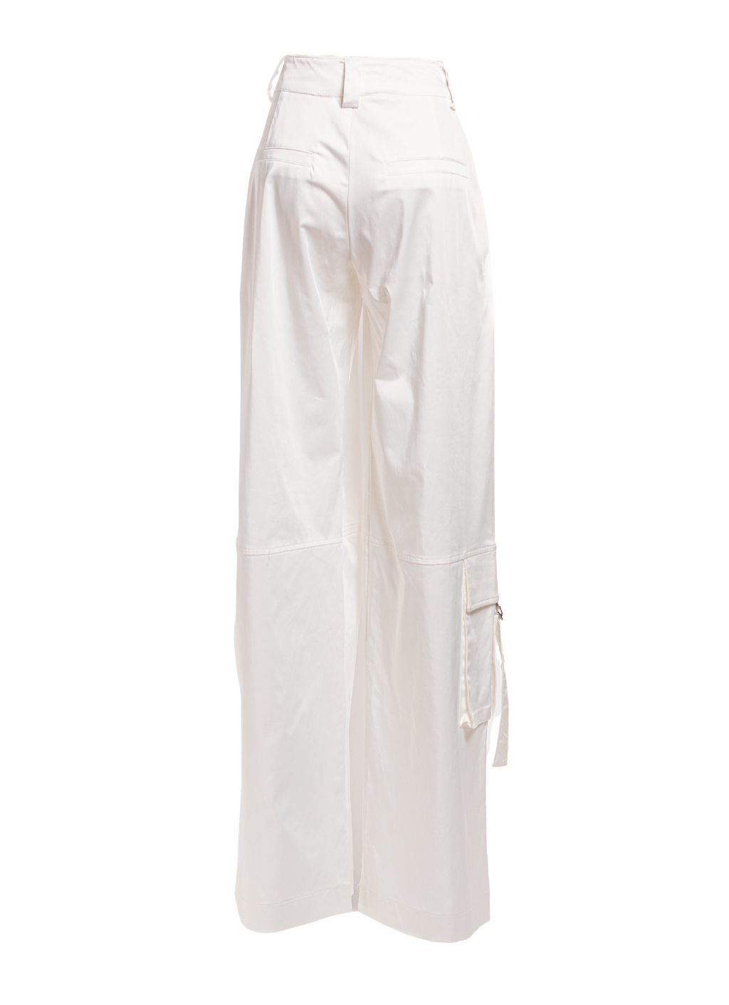 PANTALÓN ZARA CARGO SATINADO