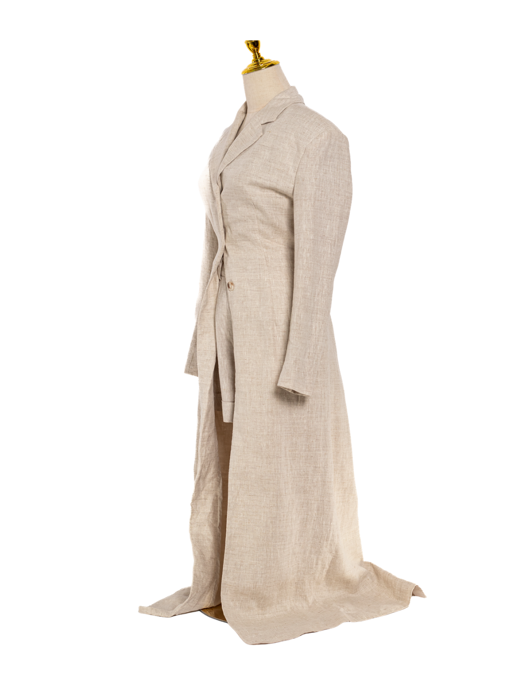 SET ELSA DE LINO BEIGE ATEMPORAL