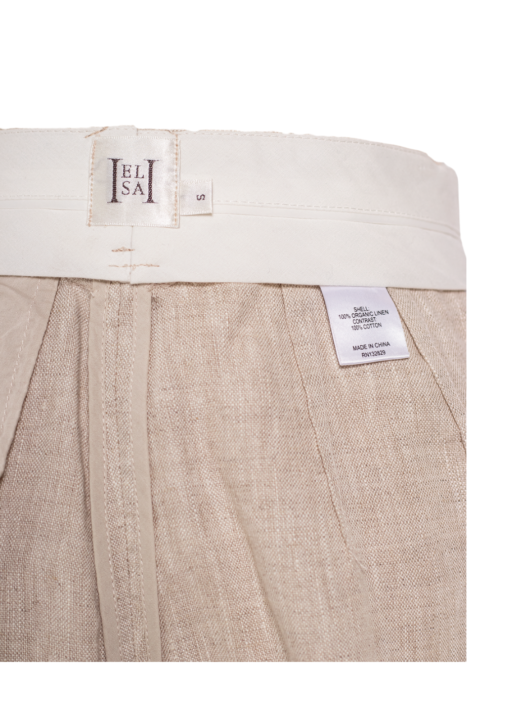 SET ELSA DE LINO BEIGE ATEMPORAL