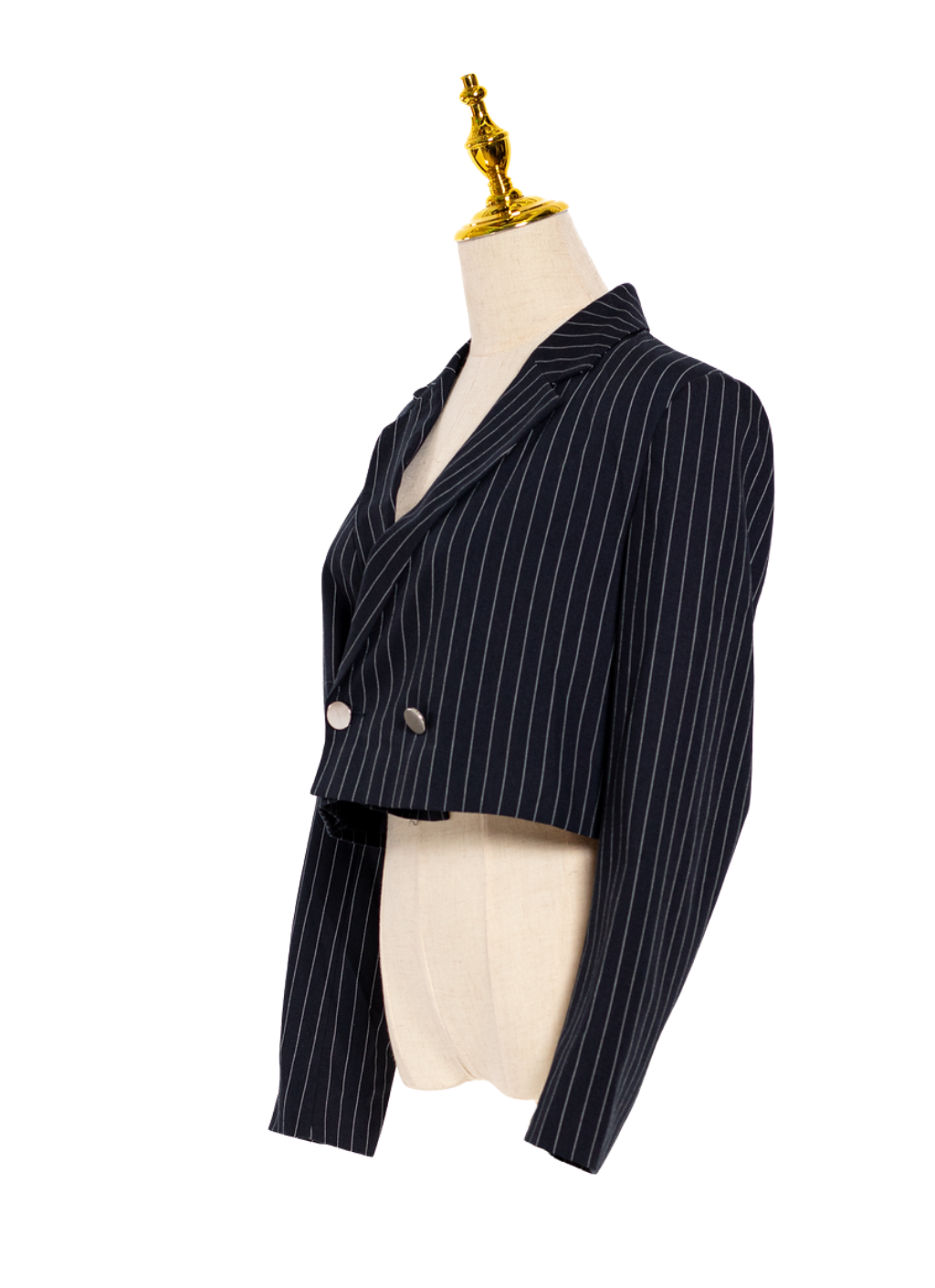 BLAZER STRADIVARIUS CROP RAYAS