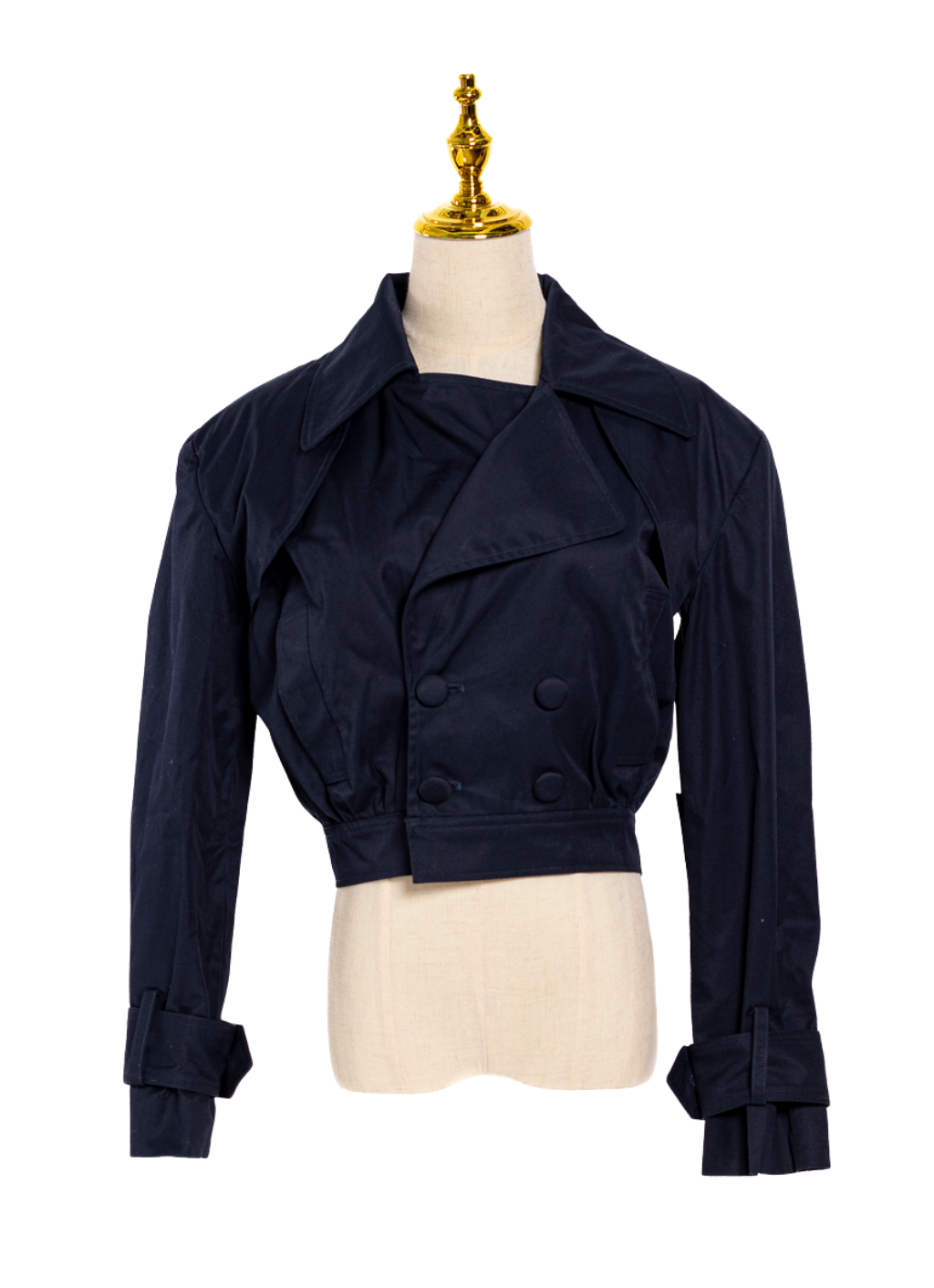 TRENCH CROP FOR LOVE & LEMONS