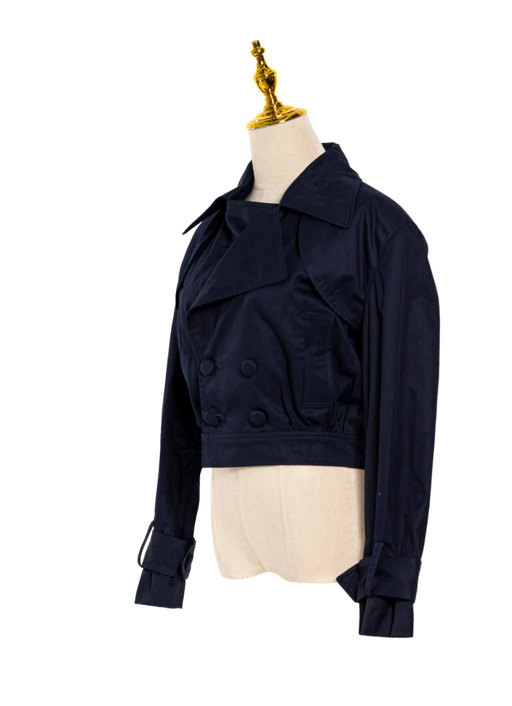 TRENCH CROP FOR LOVE & LEMONS