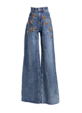 JEANS SANDRO DENIM CRISTALES STATEMENT