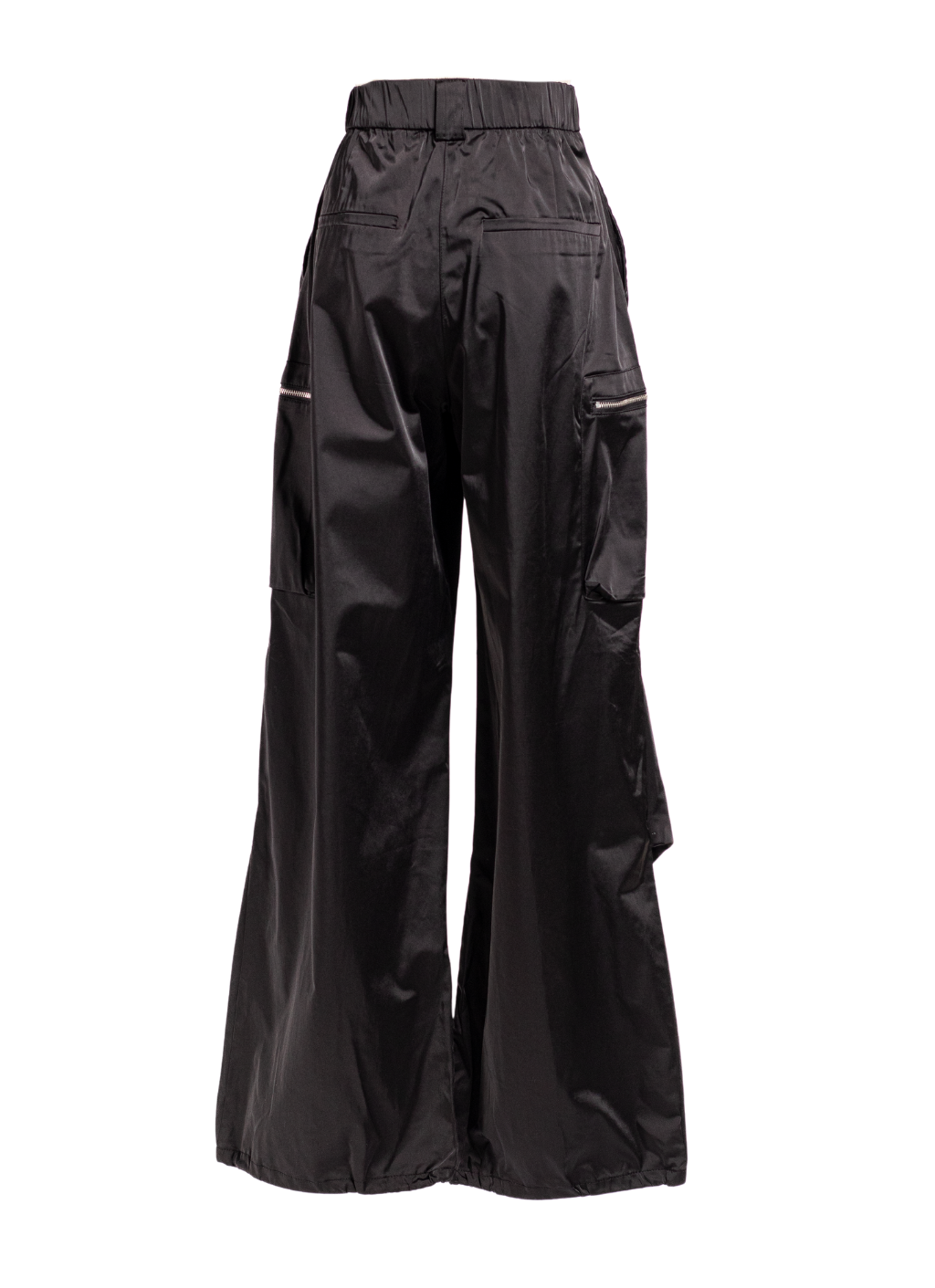 PANTALÓN ZARA CARGO SATIN