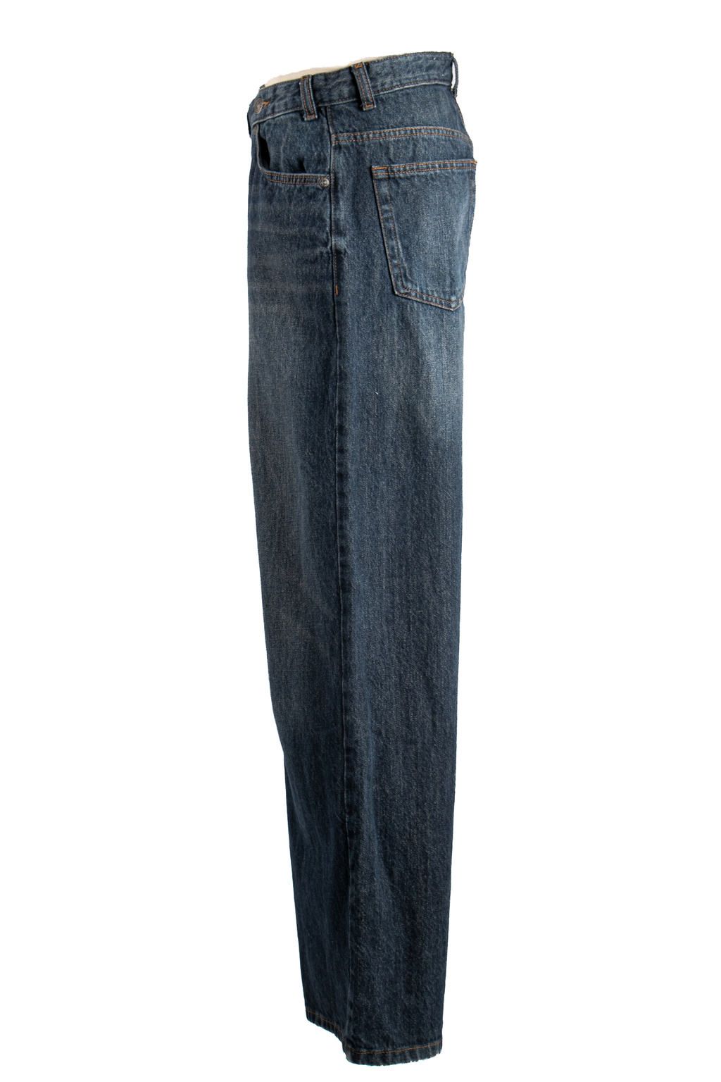 JEANS WIDE LEG CON CINTURA CRUZADA