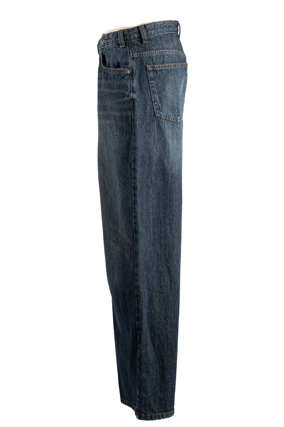 JEANS WIDE LEG CON CINTURA CRUZADA