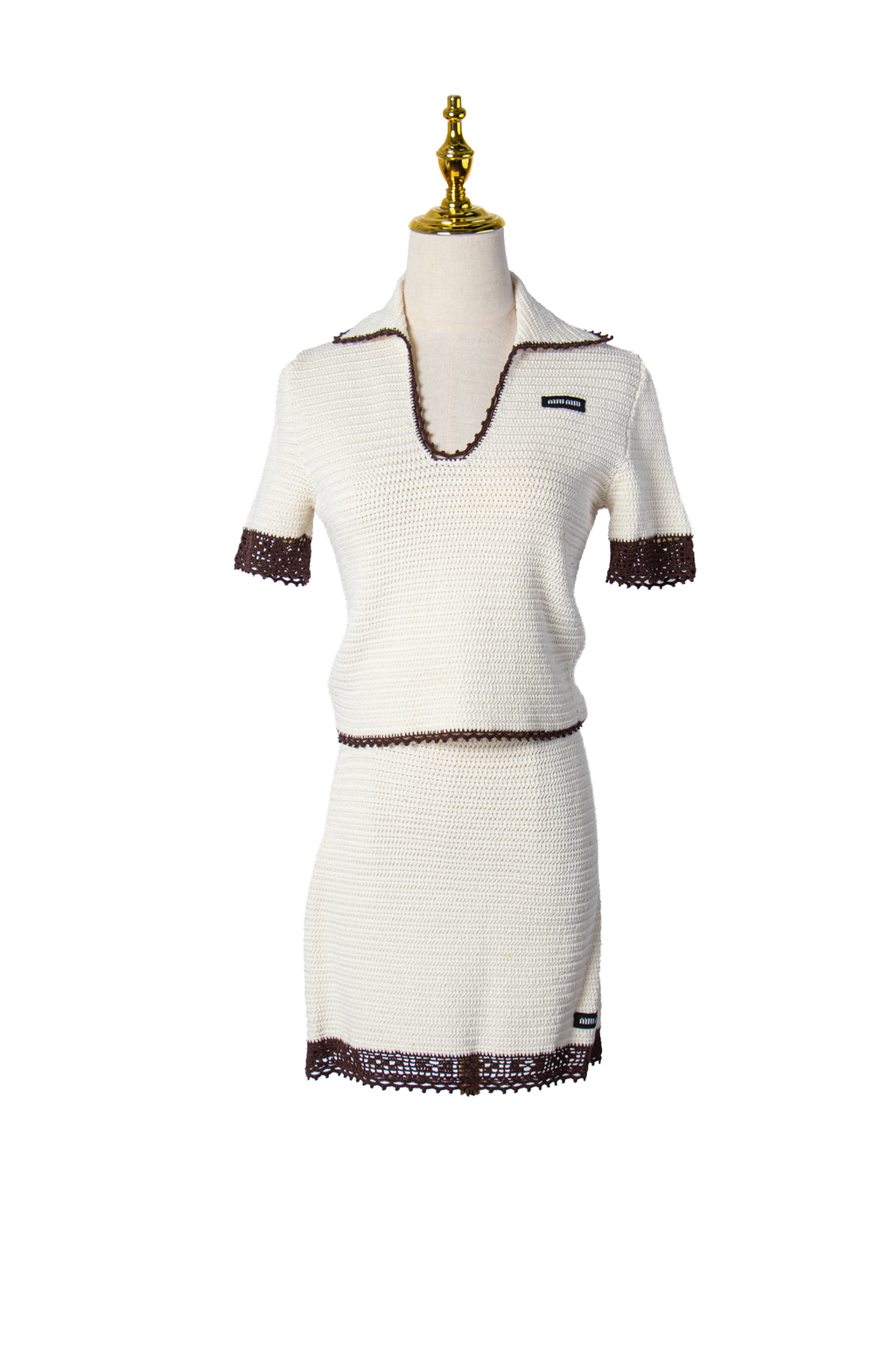 SET CROCHET MIU MIU