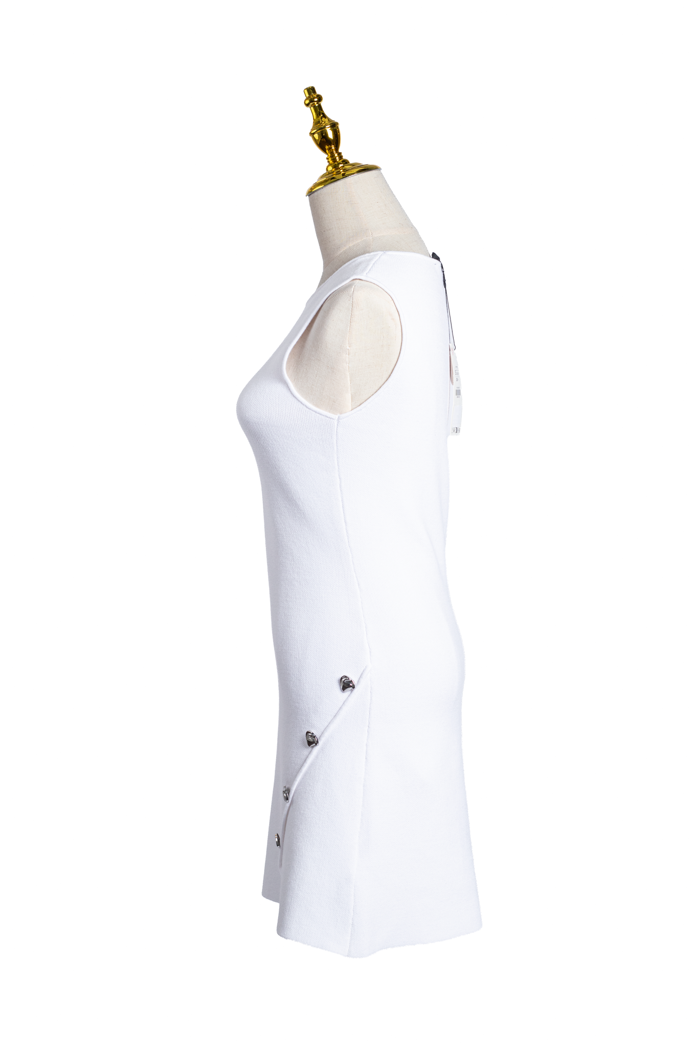 VESTIDO CON BOTONES LATERALES