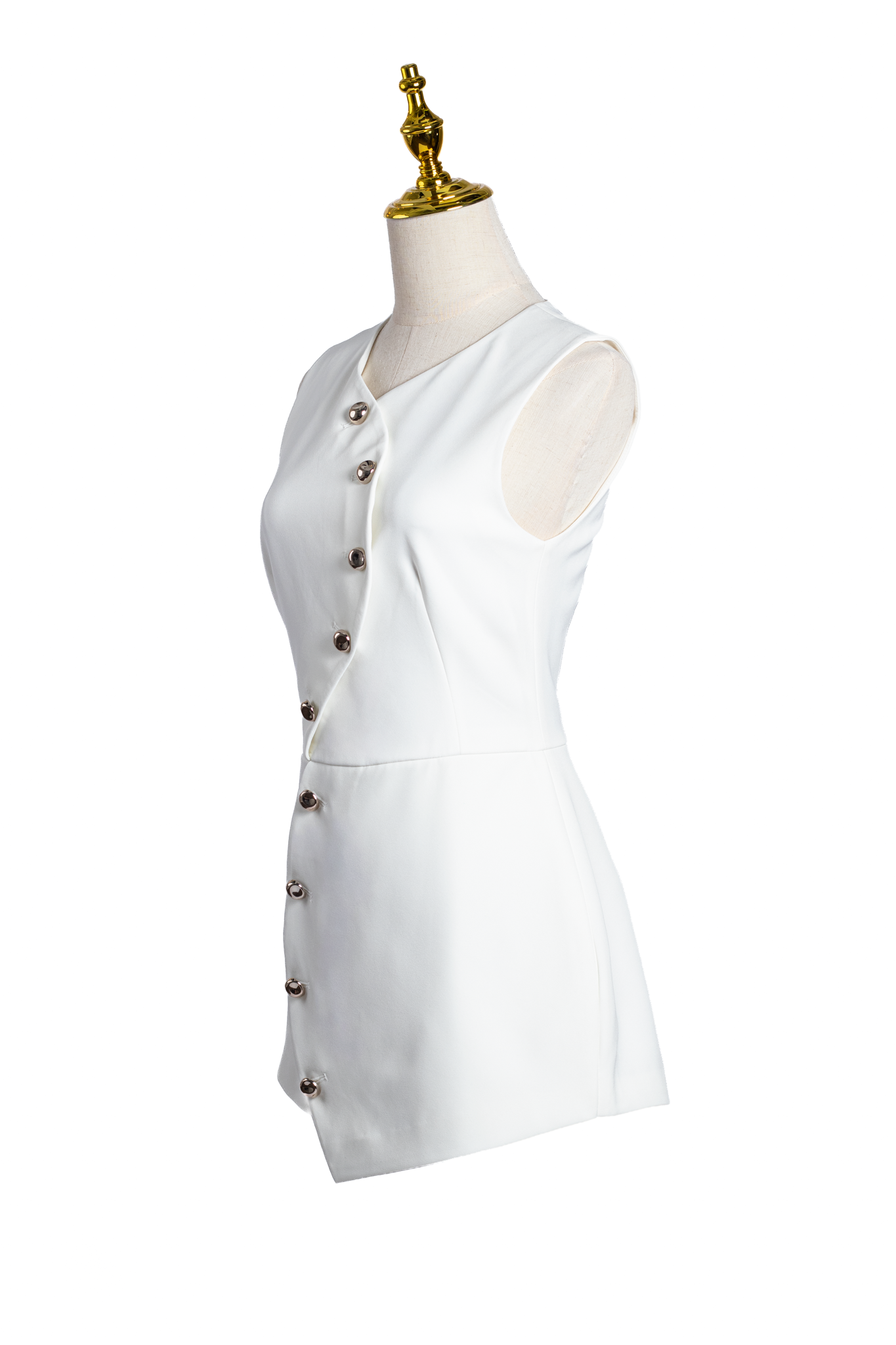 VESTIDO CON CORTE ASIMÉTRICO
