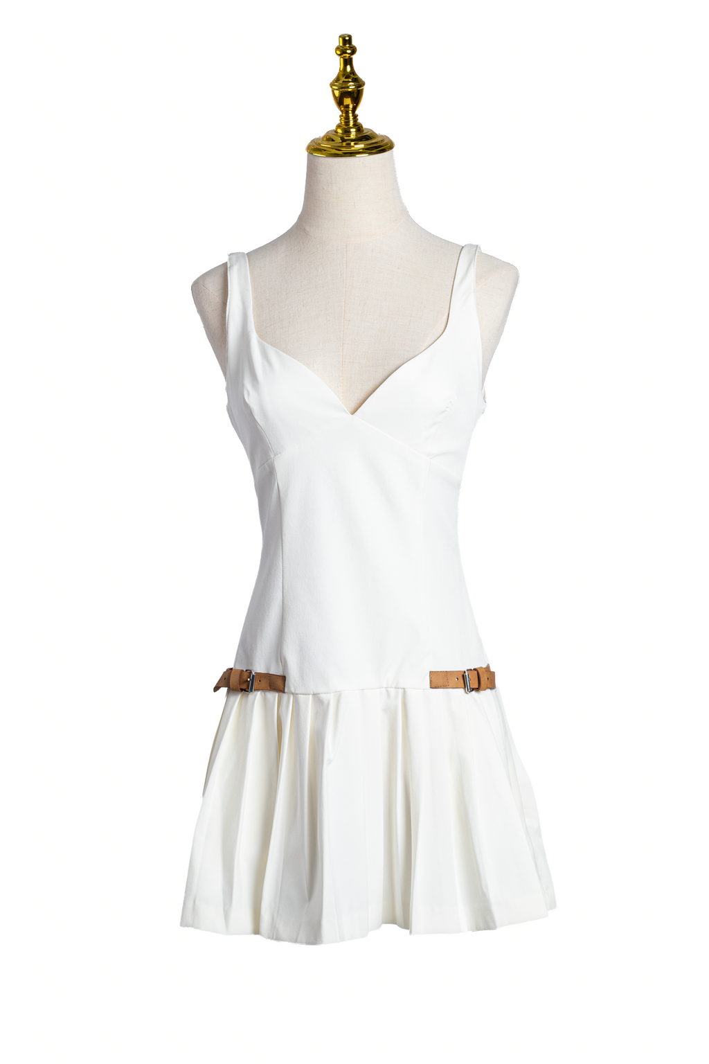 VESTIDO CON HEBILLAS