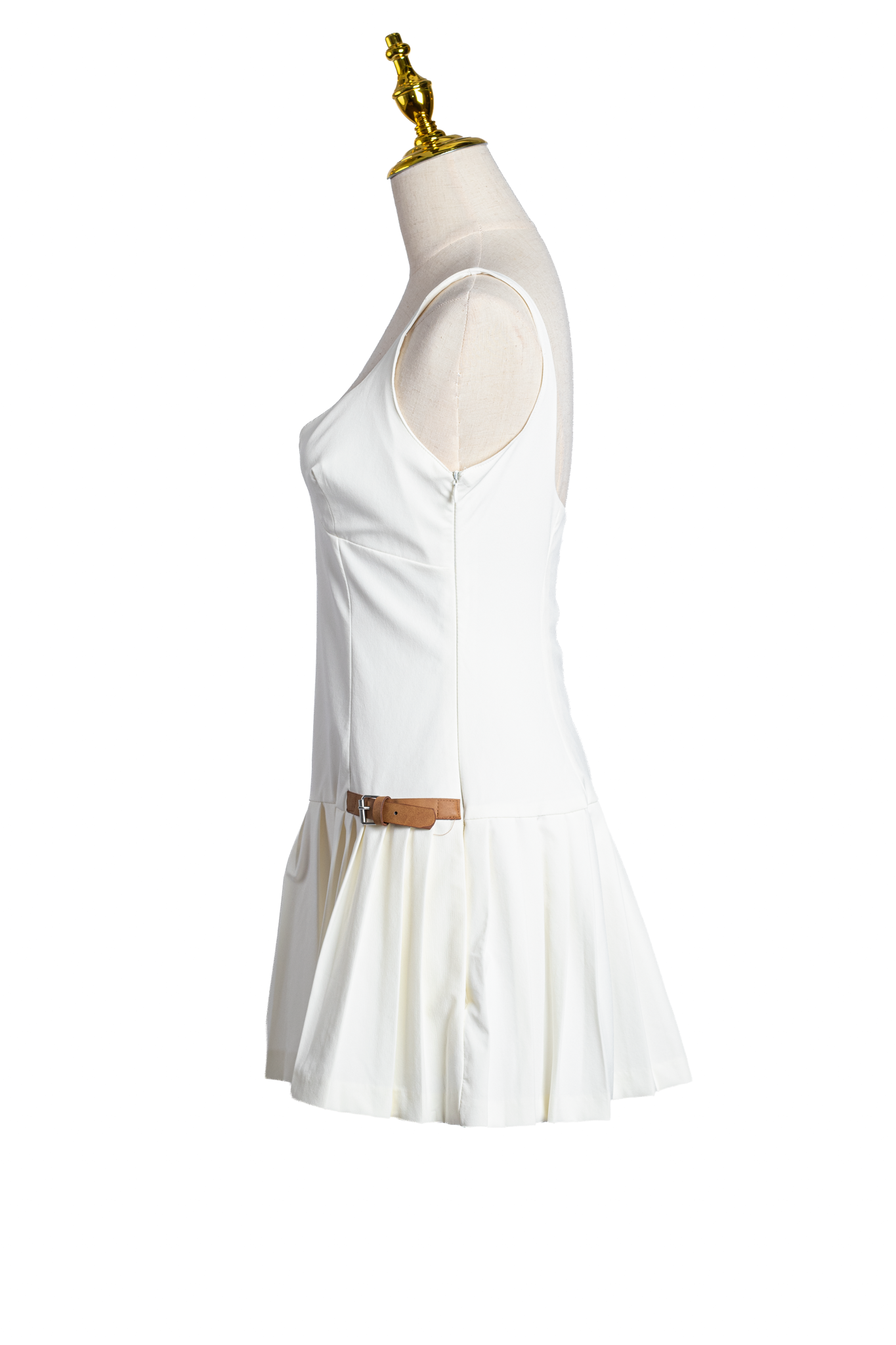 VESTIDO CON HEBILLAS