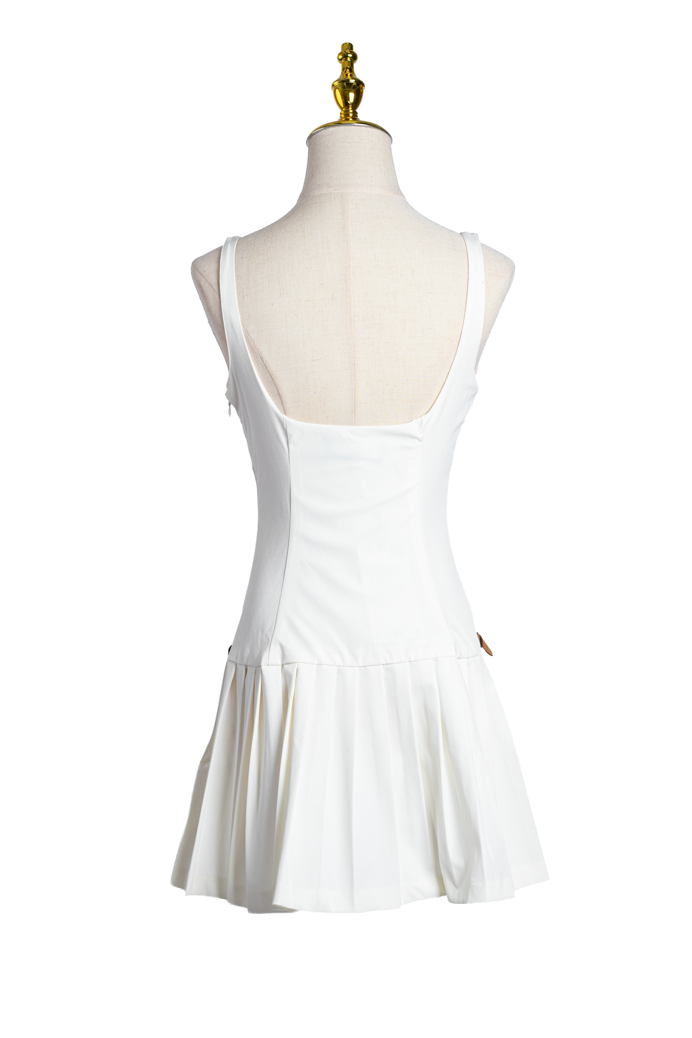 VESTIDO CON HEBILLAS
