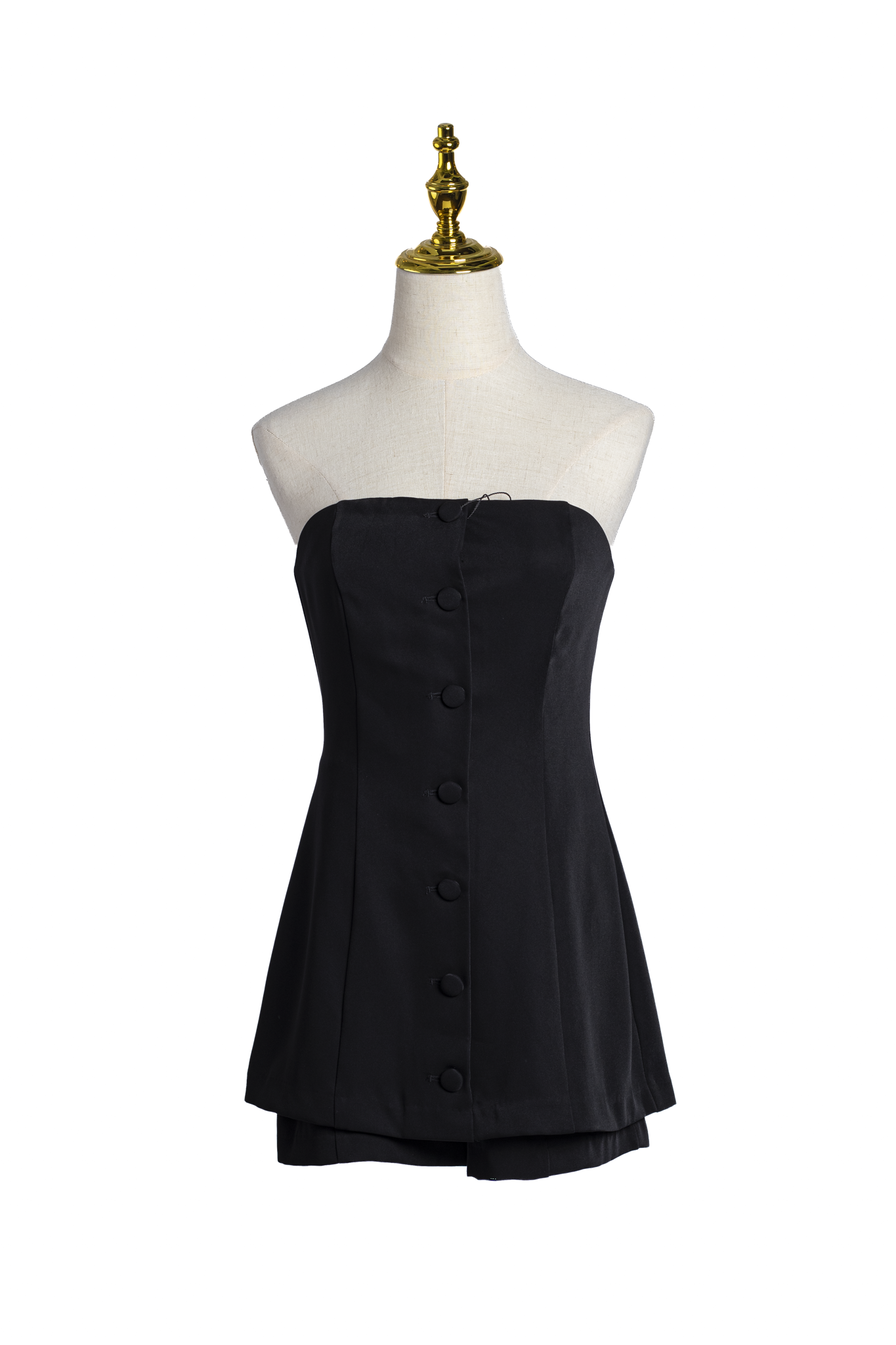 VESTIDO STRAPLESS