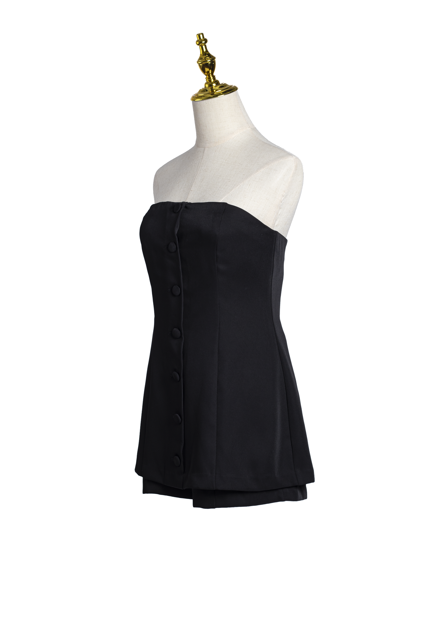 VESTIDO STRAPLESS