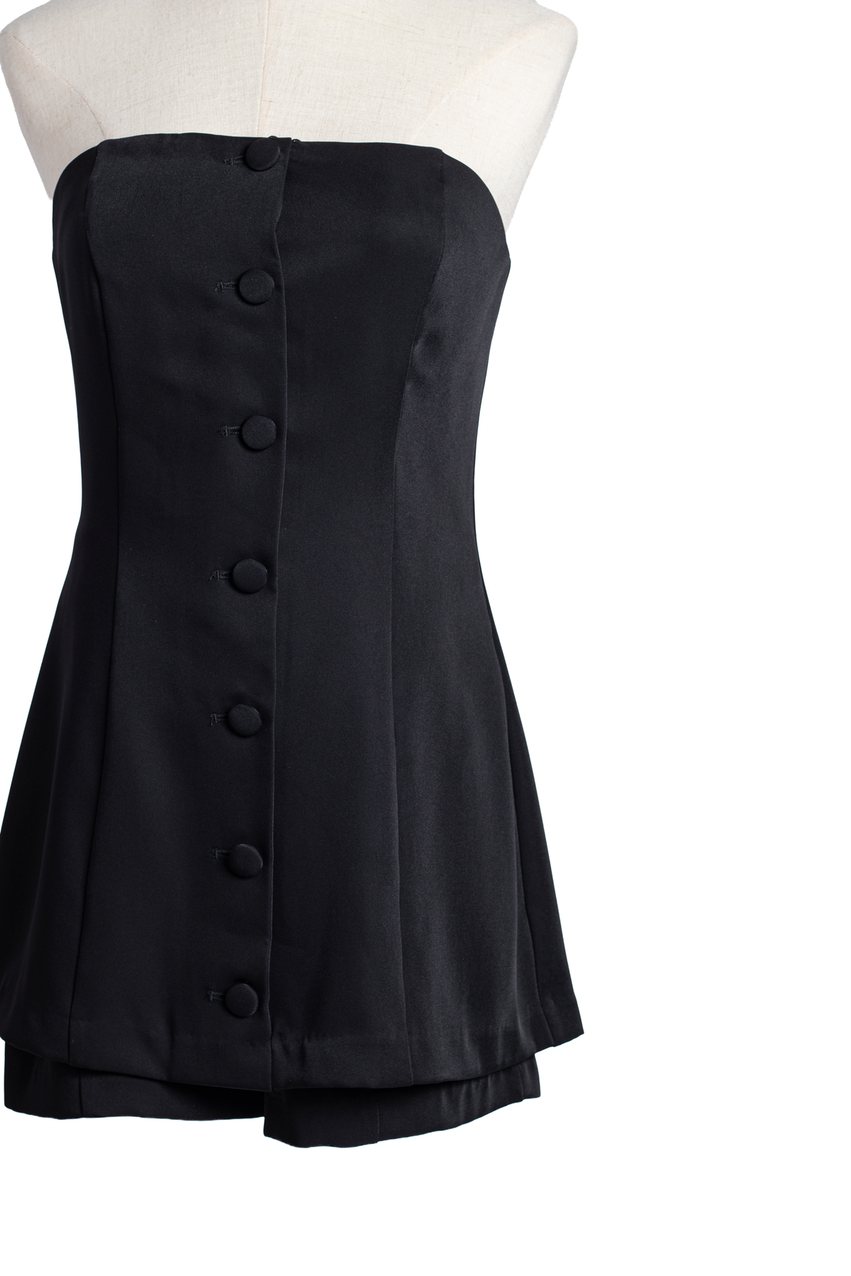 VESTIDO STRAPLESS