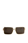 LENTES LOEWE ANAGRAM SQUARE-FRAME METAL LW40106U