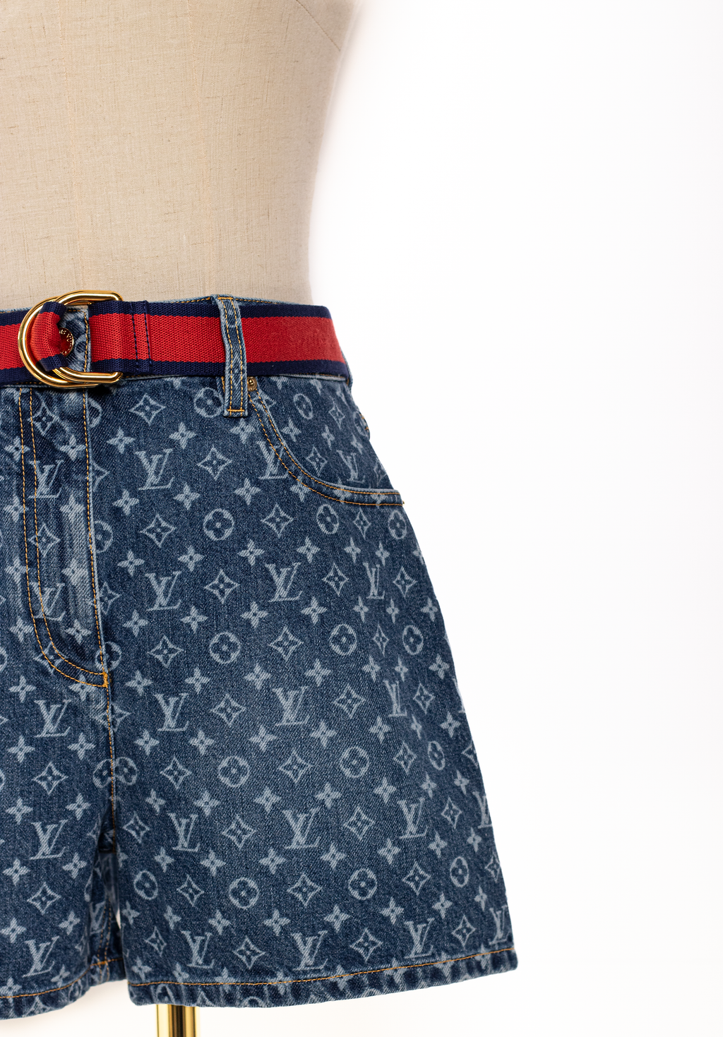 SHORT DENIM LOUIS VUITTON