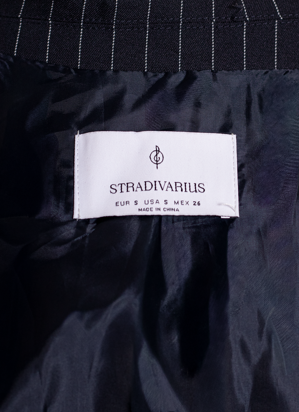 BLAZER STRADIVARIUS CROP RAYAS