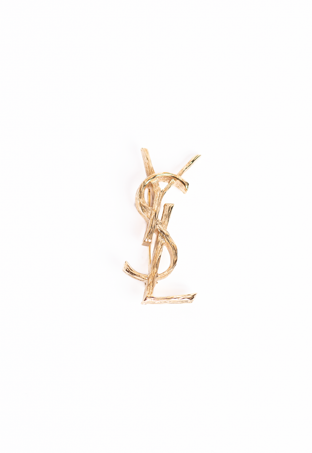 BROCHE SAINT LAURENT DORADO