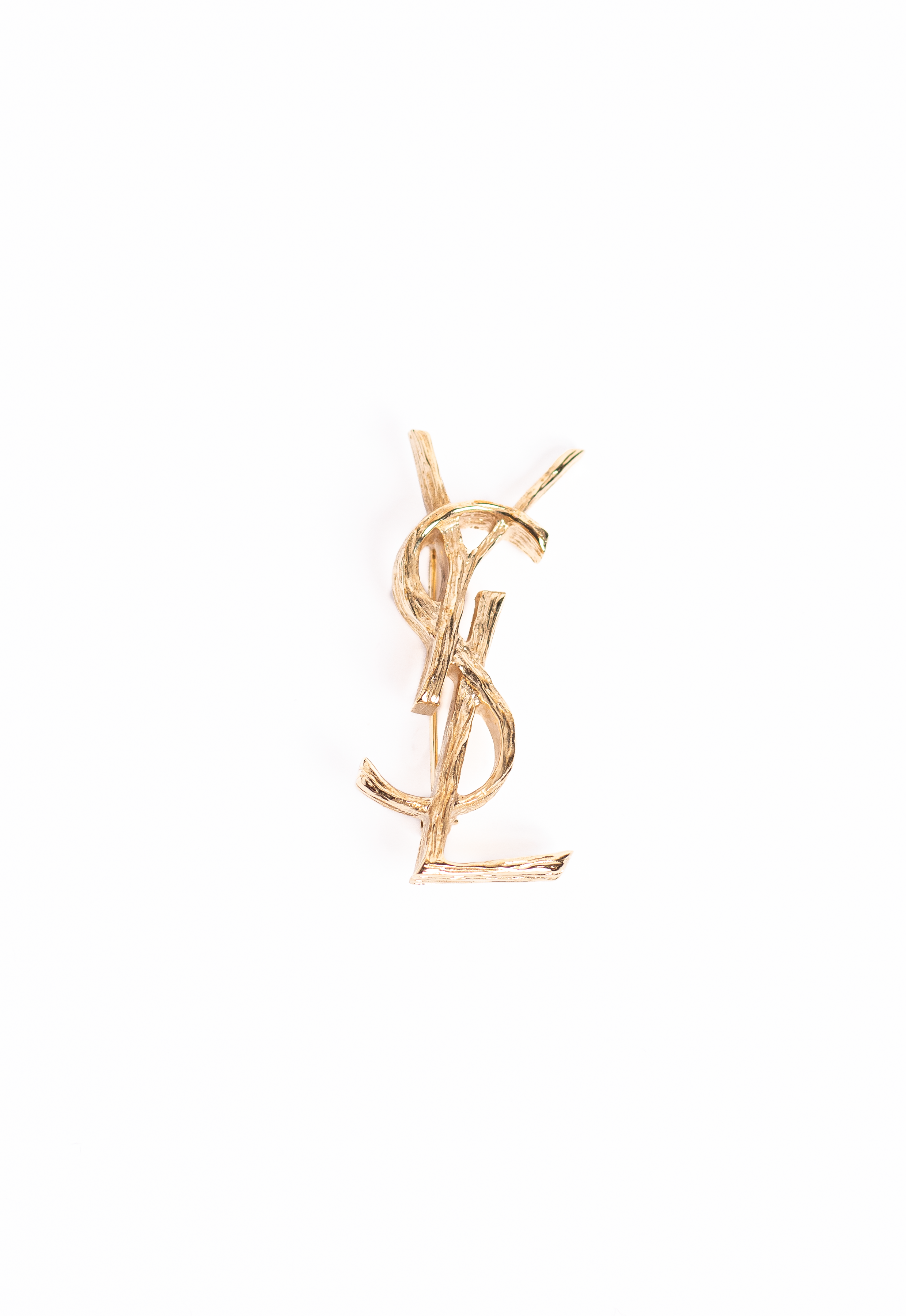 BROCHE SAINT LAURENT DORADO