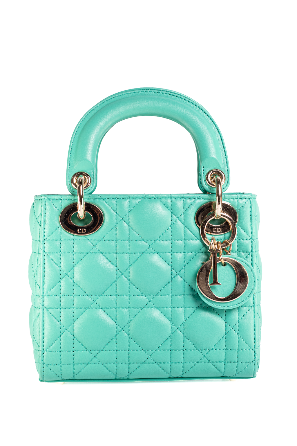 BOLSO LADY DIOR MINI VERDE MENTA