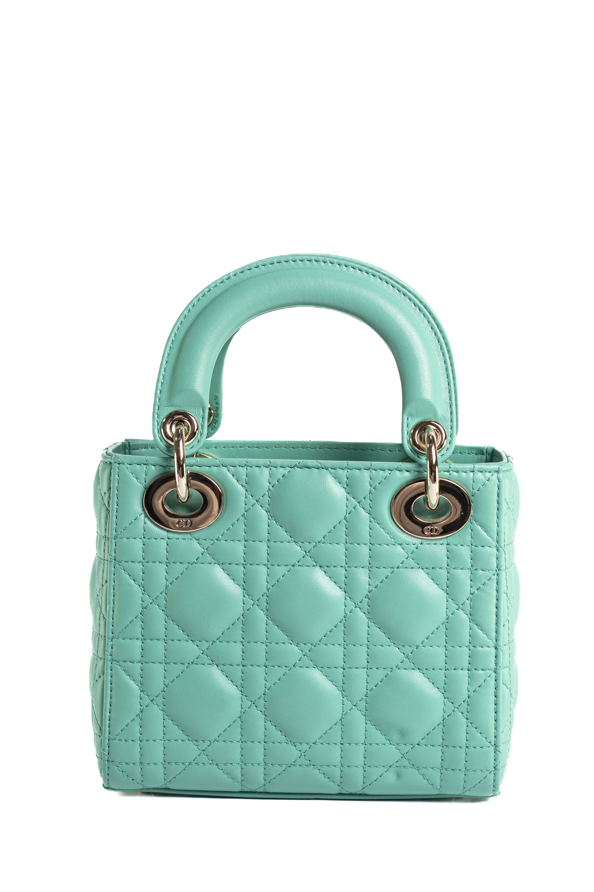 BOLSO LADY DIOR MINI VERDE MENTA