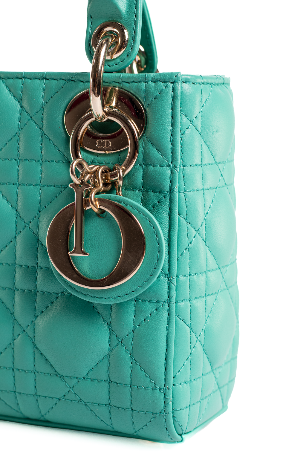 BOLSO LADY DIOR MINI VERDE MENTA