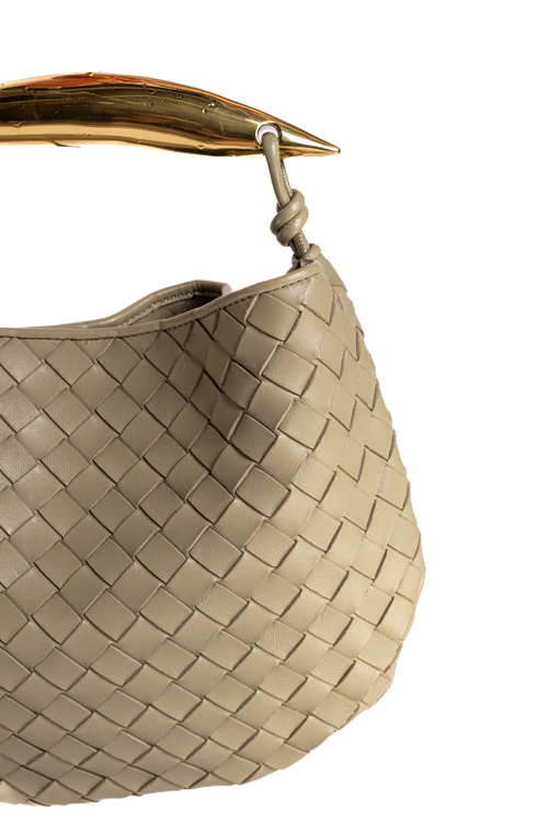 BOLSO BOTTEGA VENETA SARDINE INTRECCIATO TAUPE