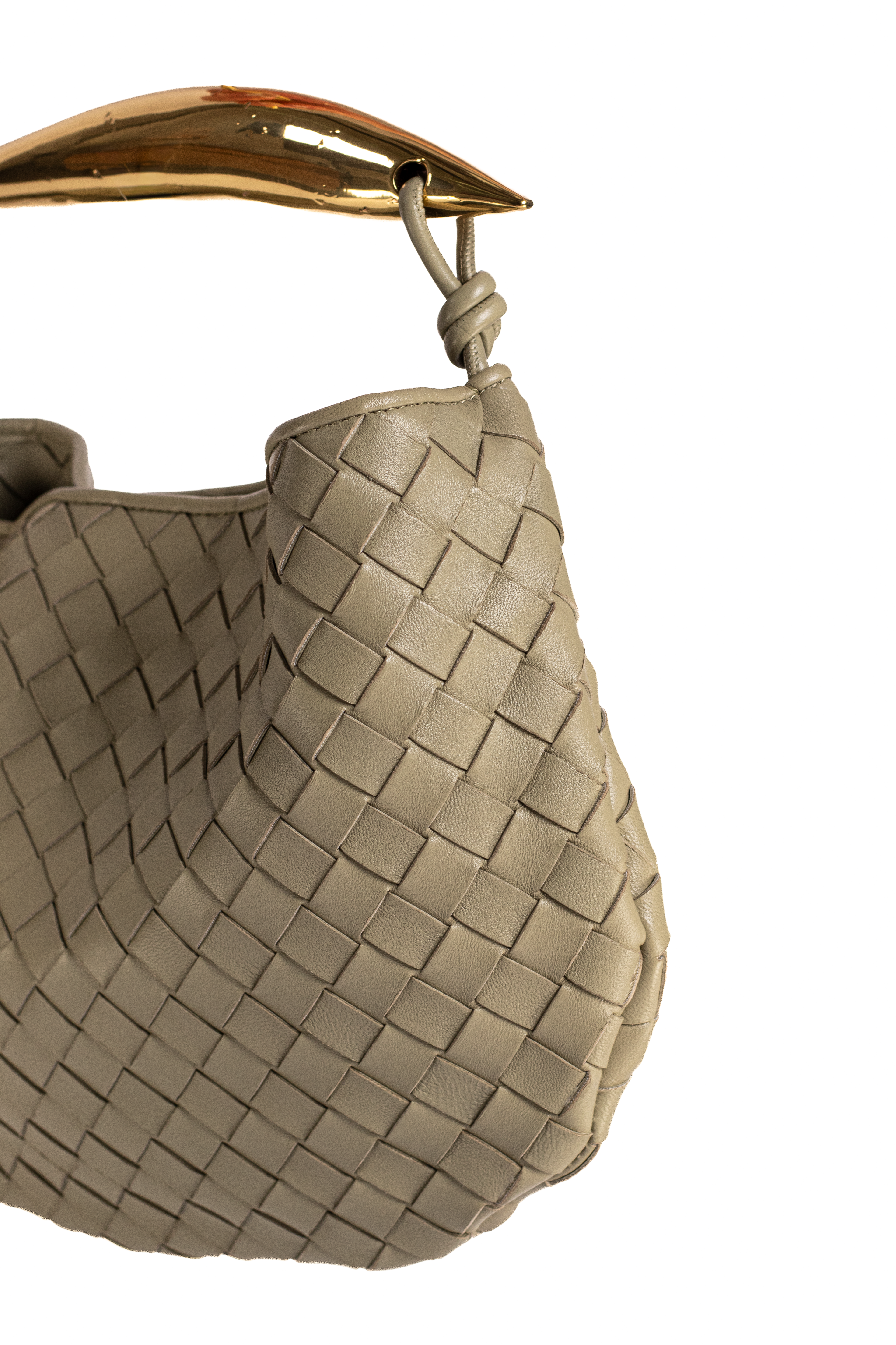 BOLSO BOTTEGA VENETA SARDINE INTRECCIATO TAUPE