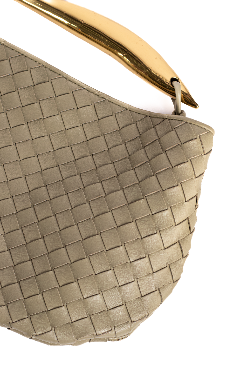 BOLSO BOTTEGA VENETA SARDINE INTRECCIATO TAUPE