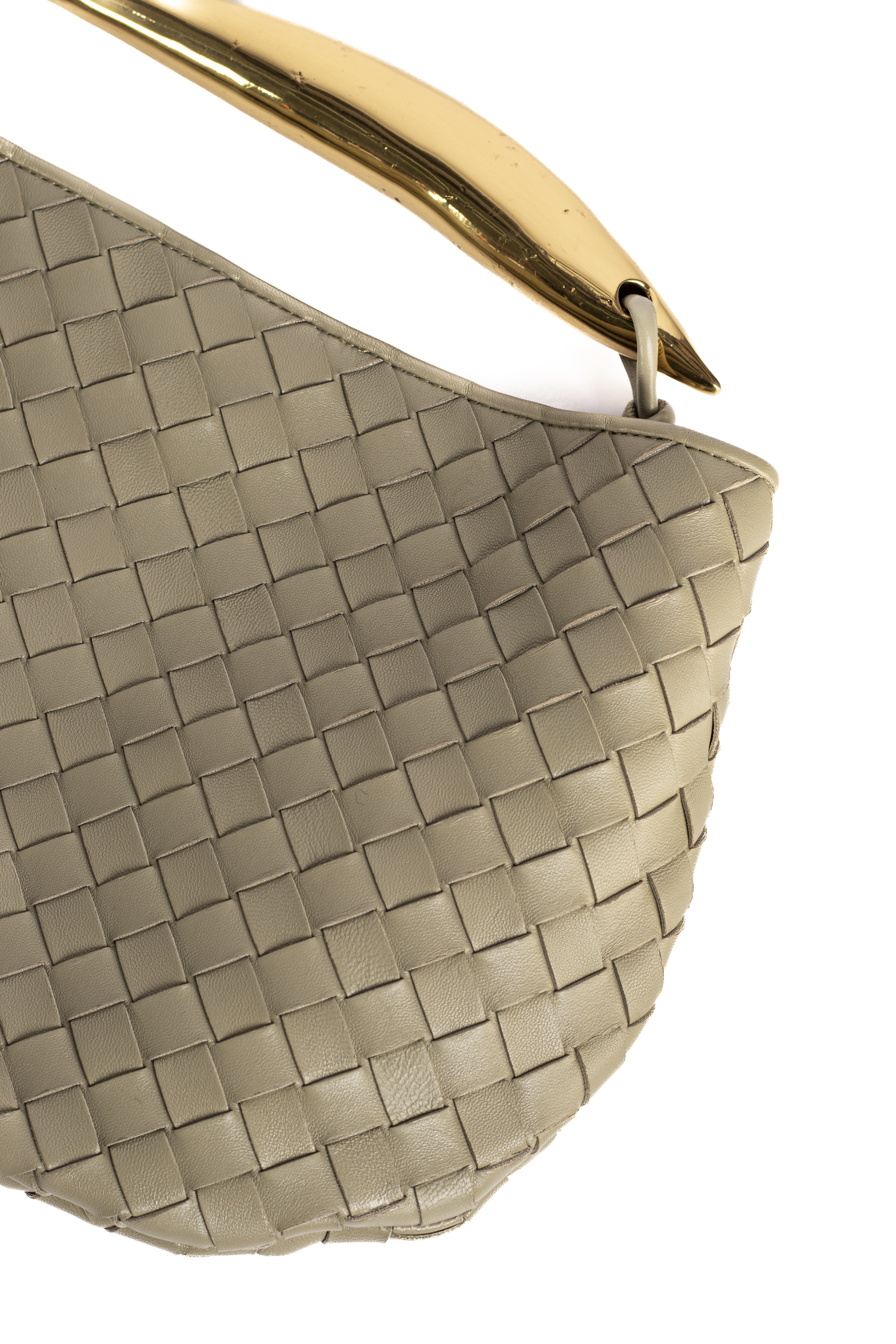 BOLSO BOTTEGA VENETA SARDINE INTRECCIATO TAUPE