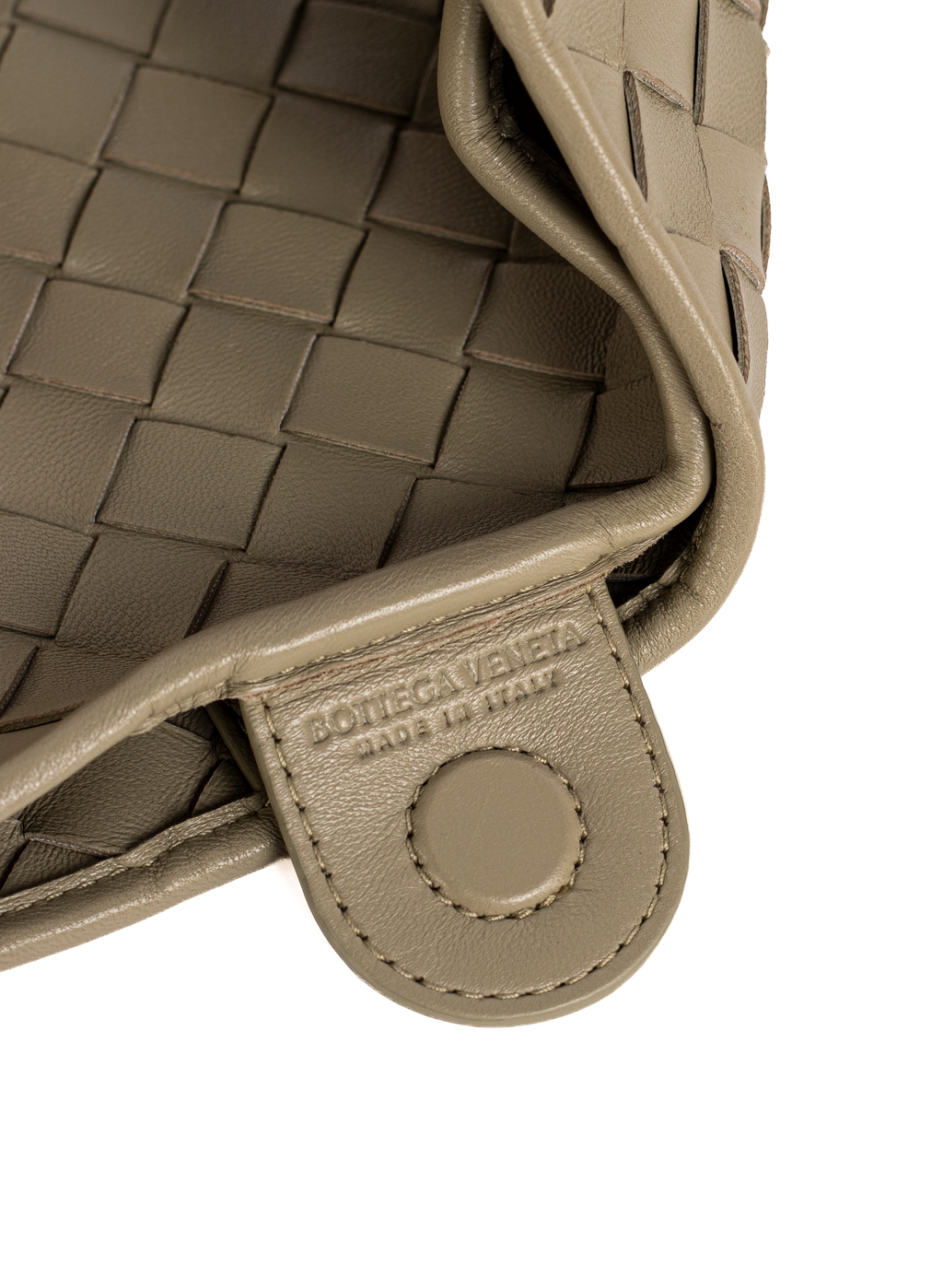BOLSO BOTTEGA VENETA SARDINE INTRECCIATO TAUPE