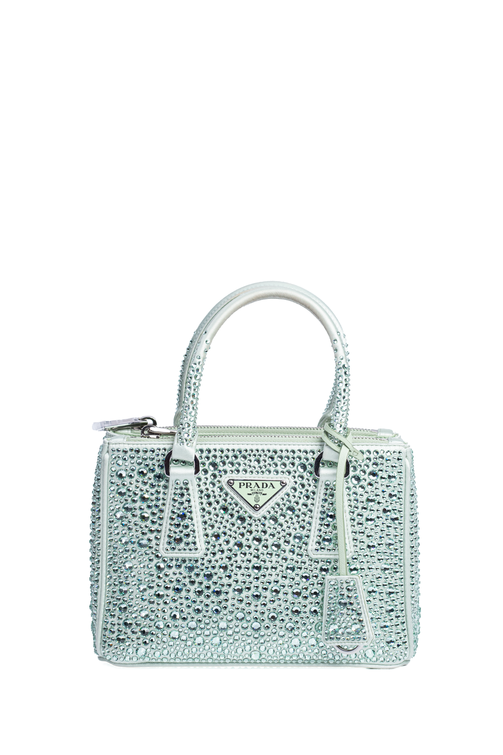 PRADA MINI GALLERIA CON CRISTALES