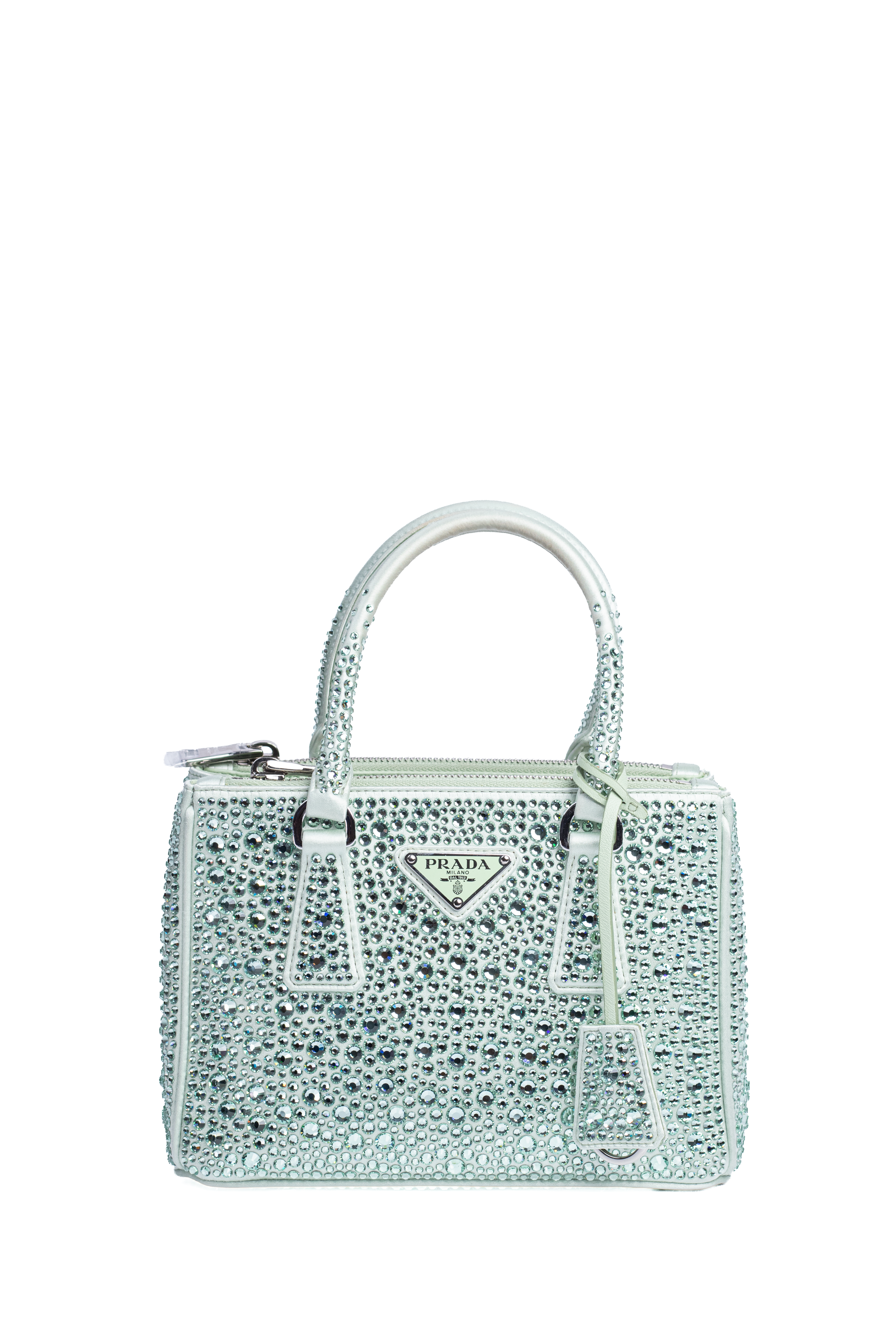 PRADA MINI GALLERIA CON CRISTALES