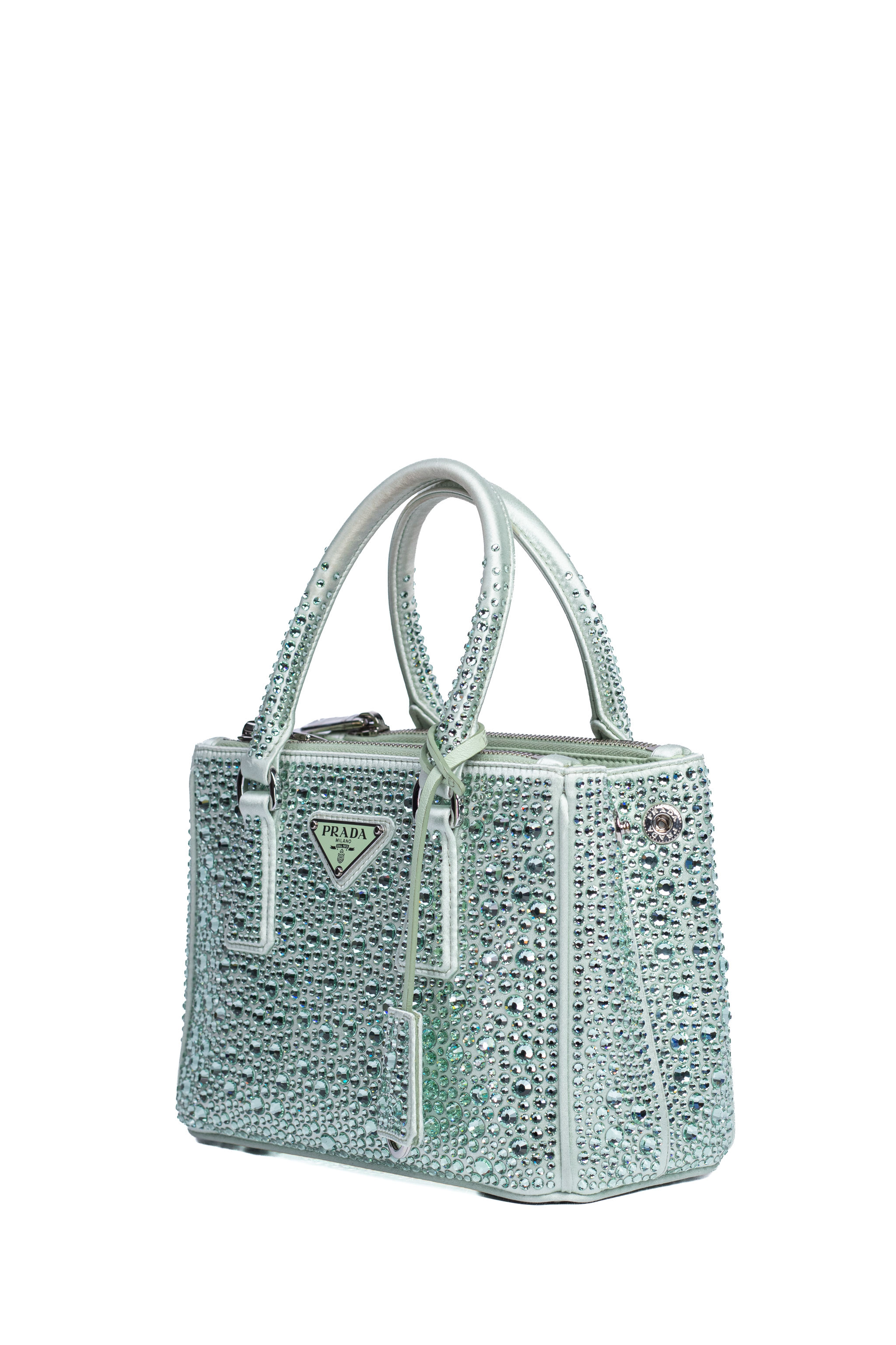 PRADA MINI GALLERIA CON CRISTALES