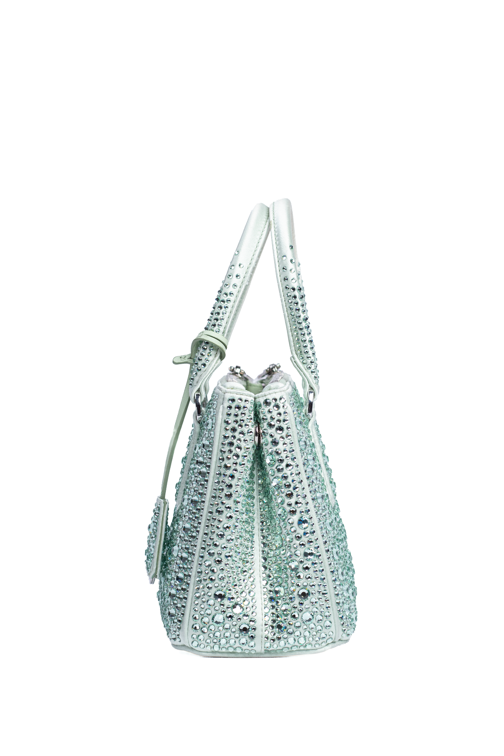 PRADA MINI GALLERIA CON CRISTALES