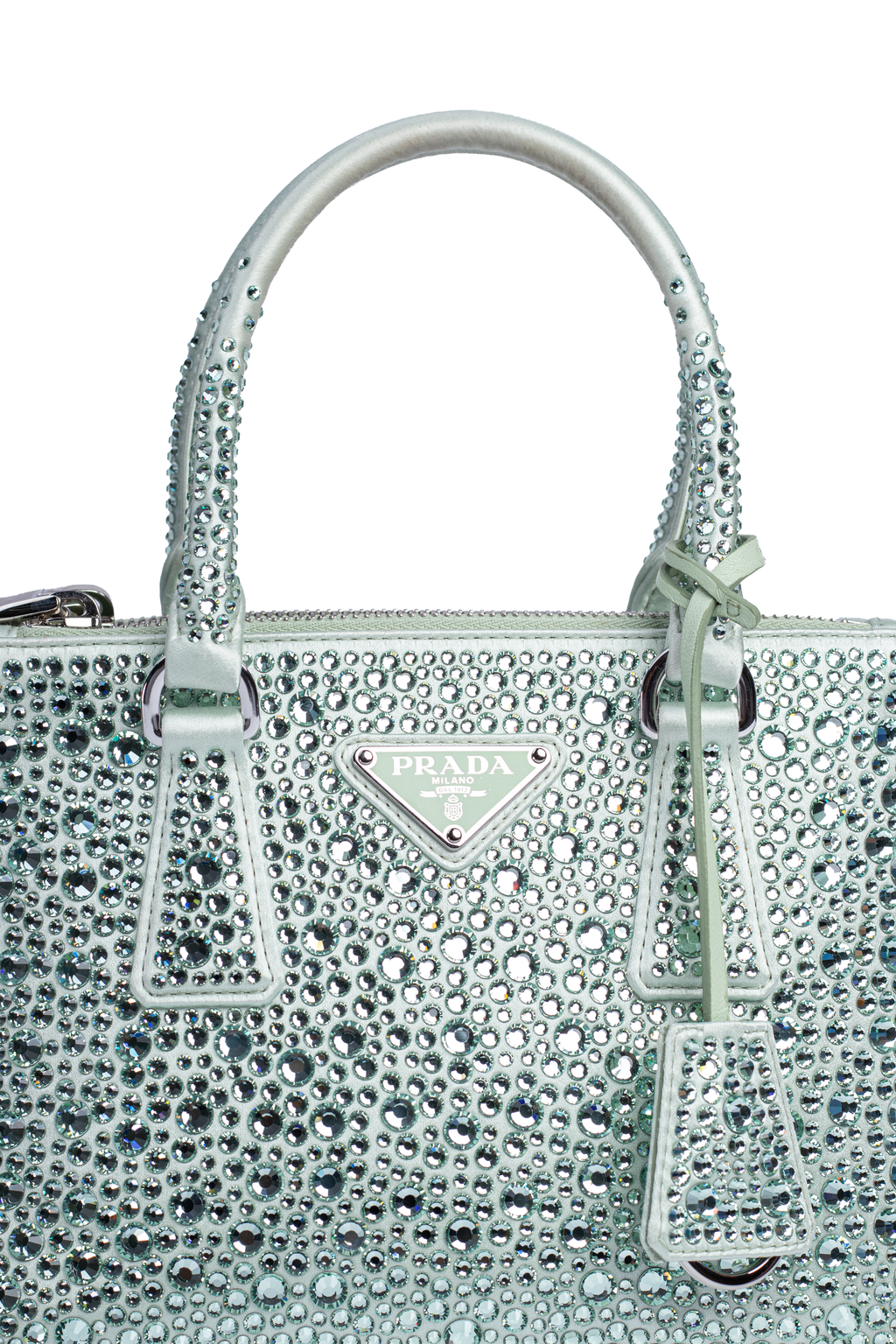 PRADA MINI GALLERIA CON CRISTALES