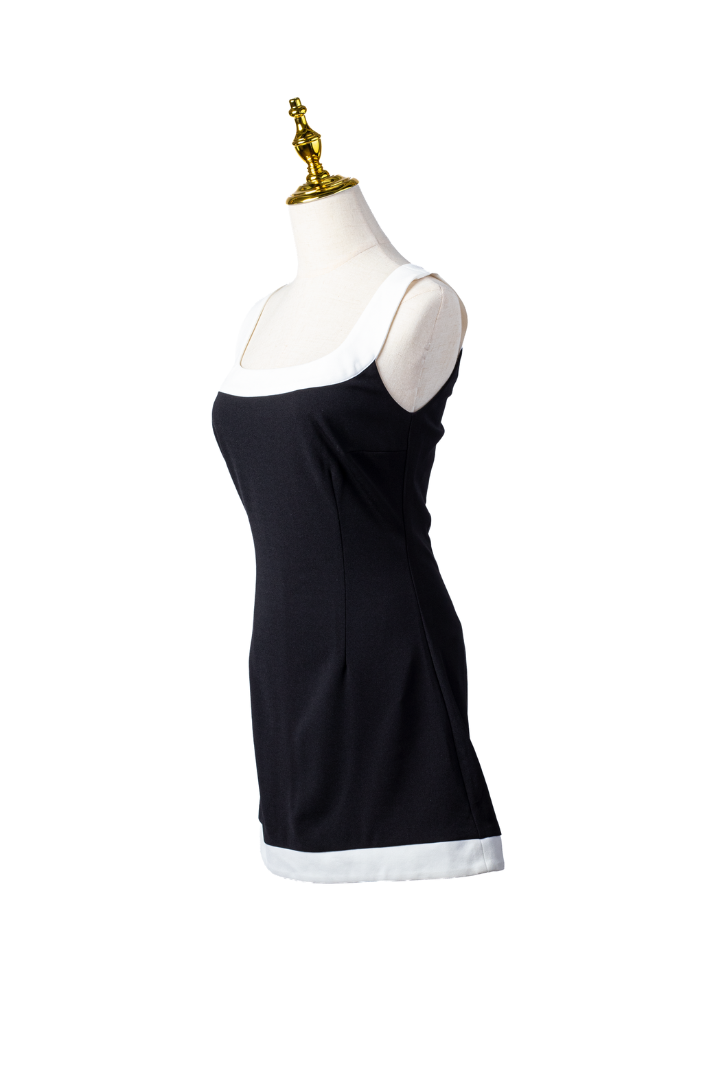VESTIDO MINI BICOLOR
